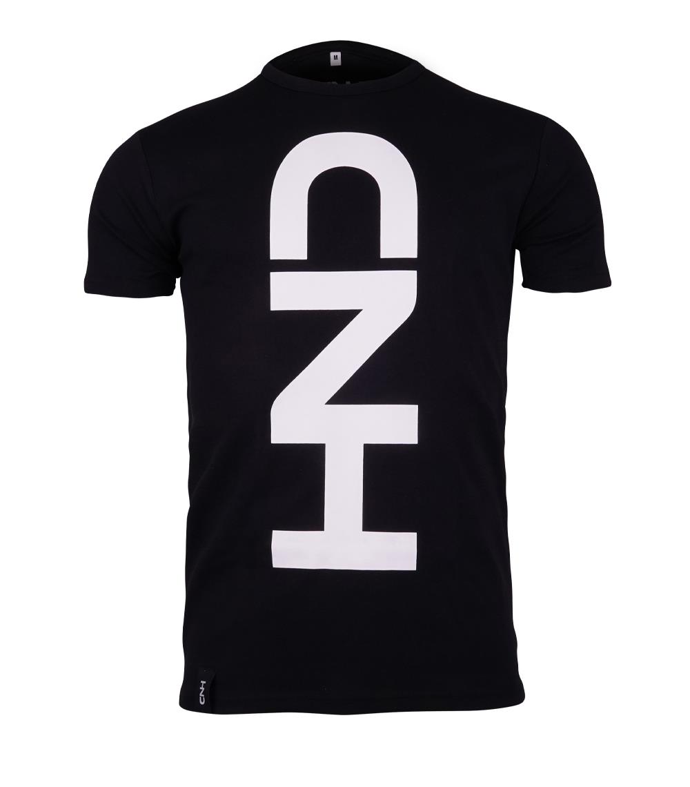 T-Shirt "CNH", schwarz, (Herren)