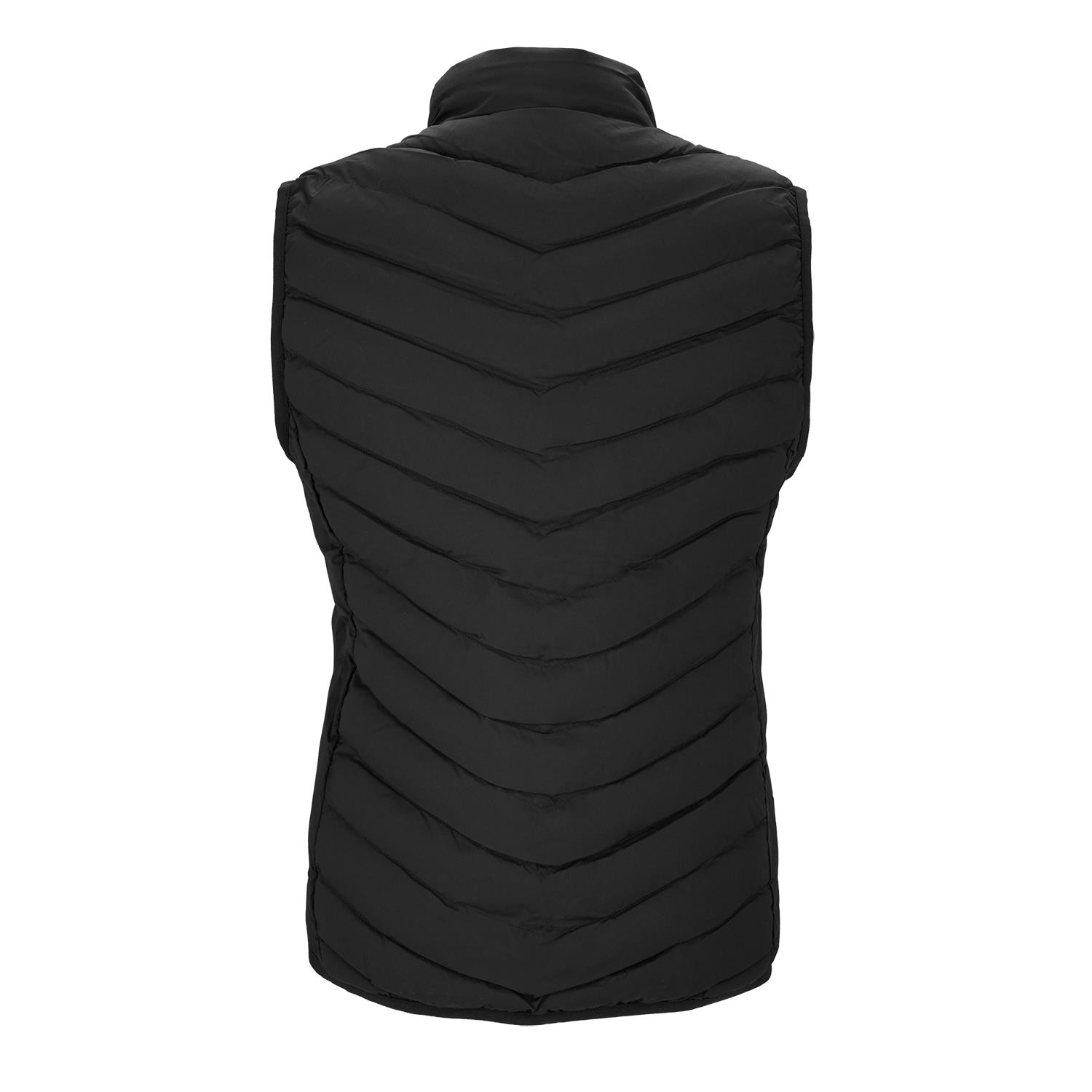 Steppweste Damen, schwarz