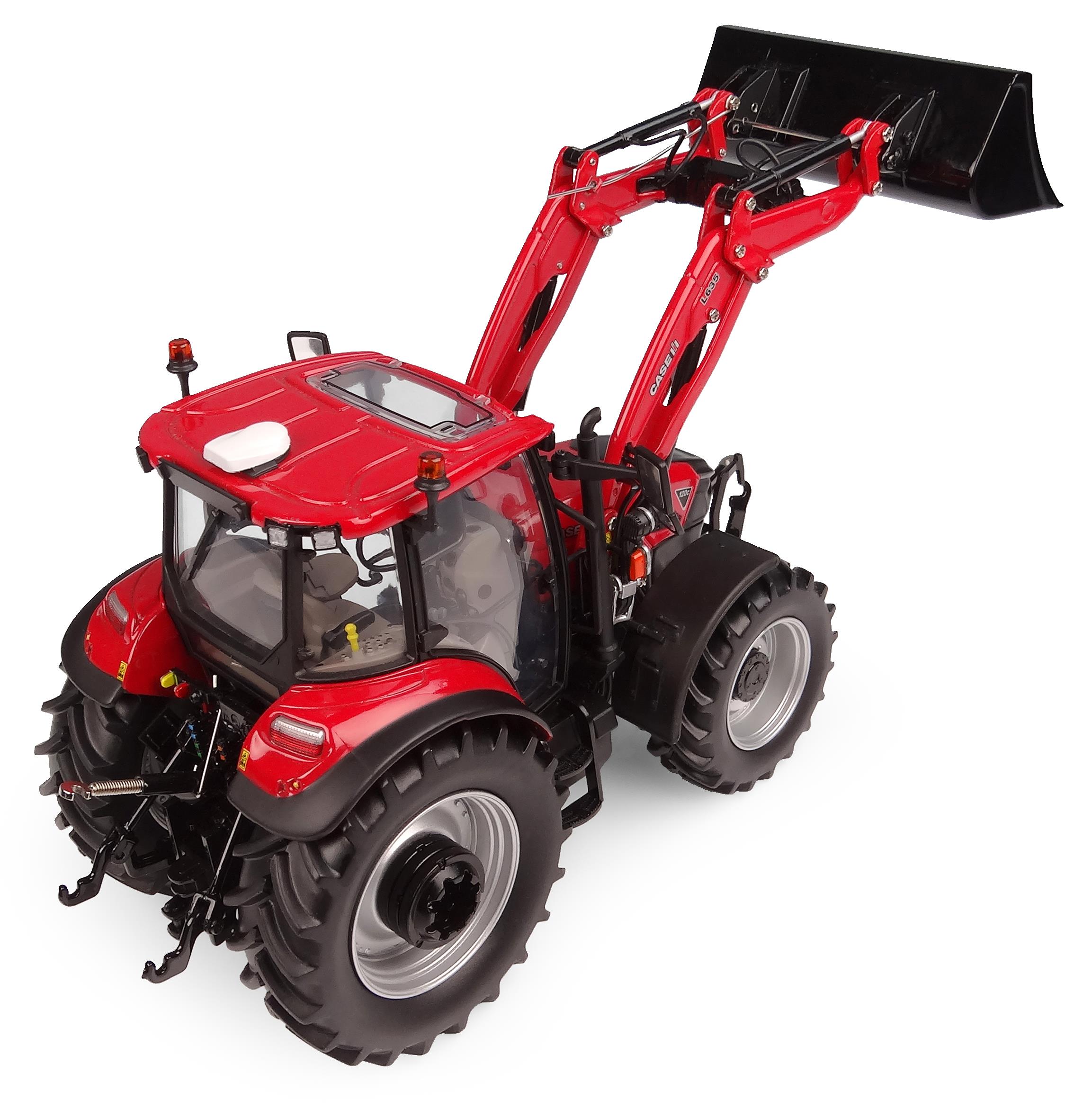 Modell Farmall 120C mit Frontlader