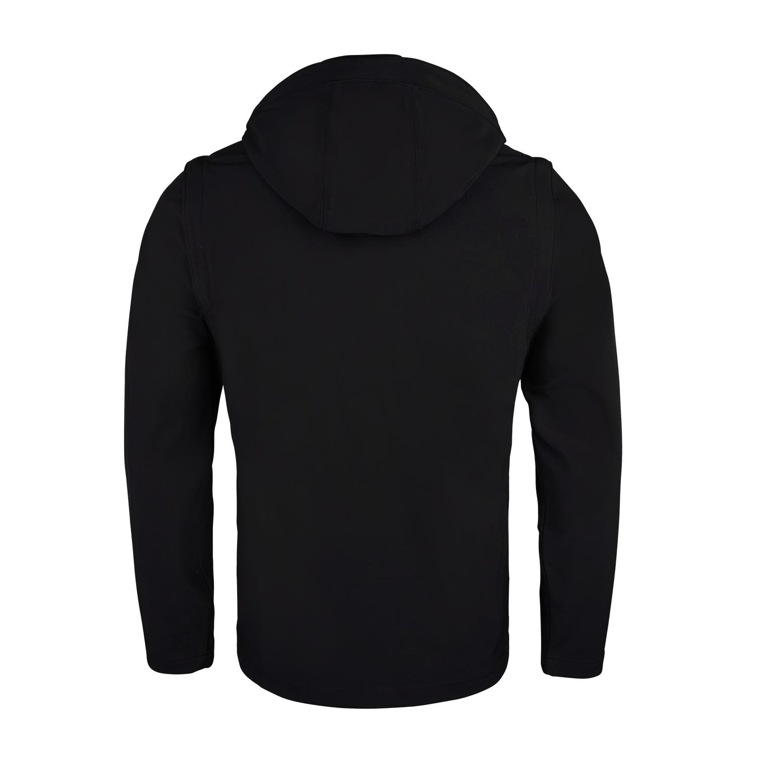 Softshell-Jacke, schwarz, (Unisex)