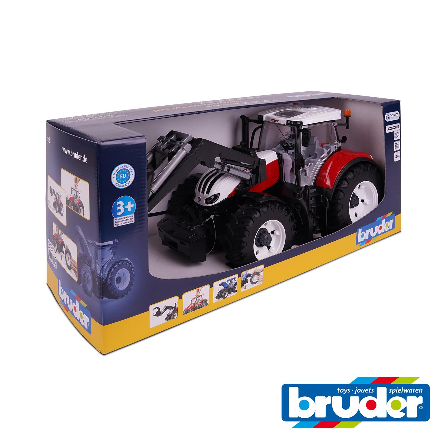 Modell 6300 Terrus CVT mit Frontlader