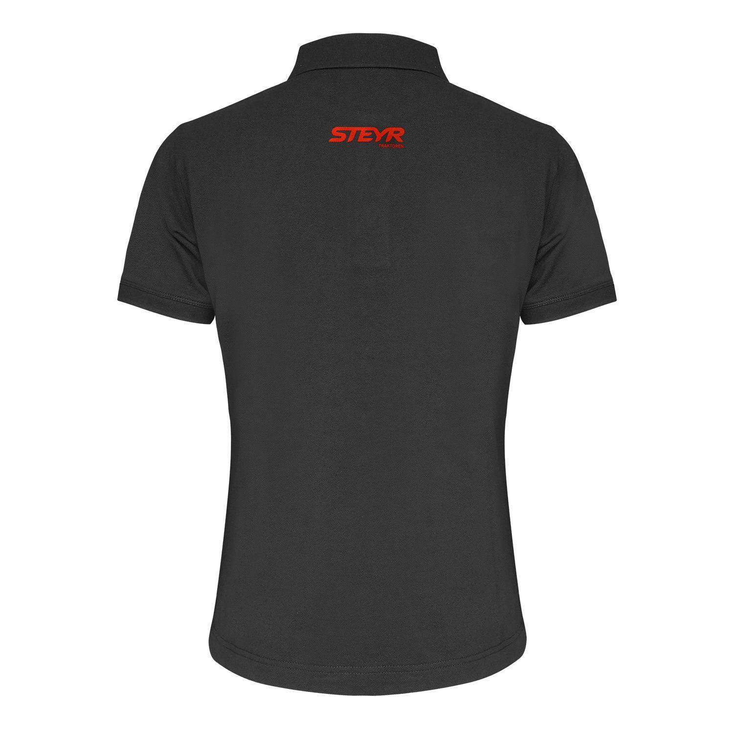 Polo-Shirt "Friends of Steyr", Damen, grau