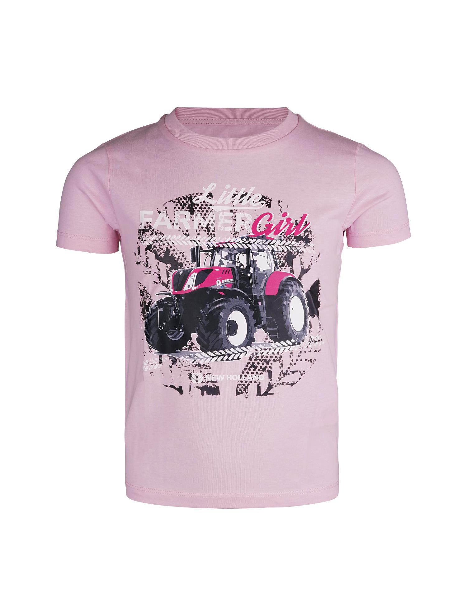 T-Shirt "Junglandwirte", rosa, (Mädchen)