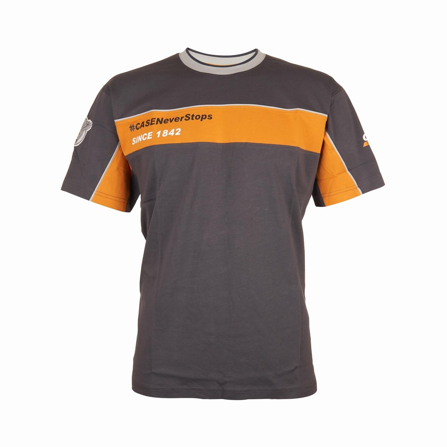T-Shirt "Kontrast", grau, (Herren)
