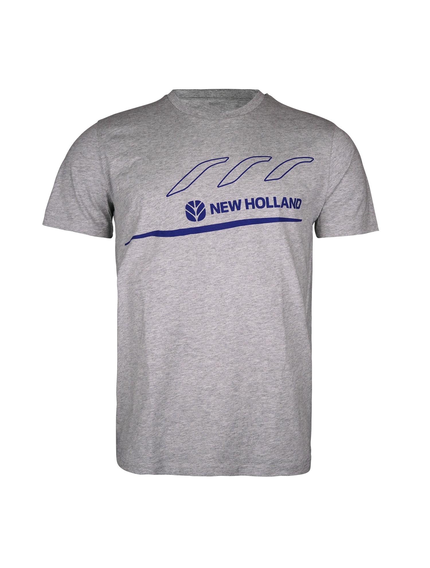 T-Shirt "Sleek Lines", grau, (Herren)