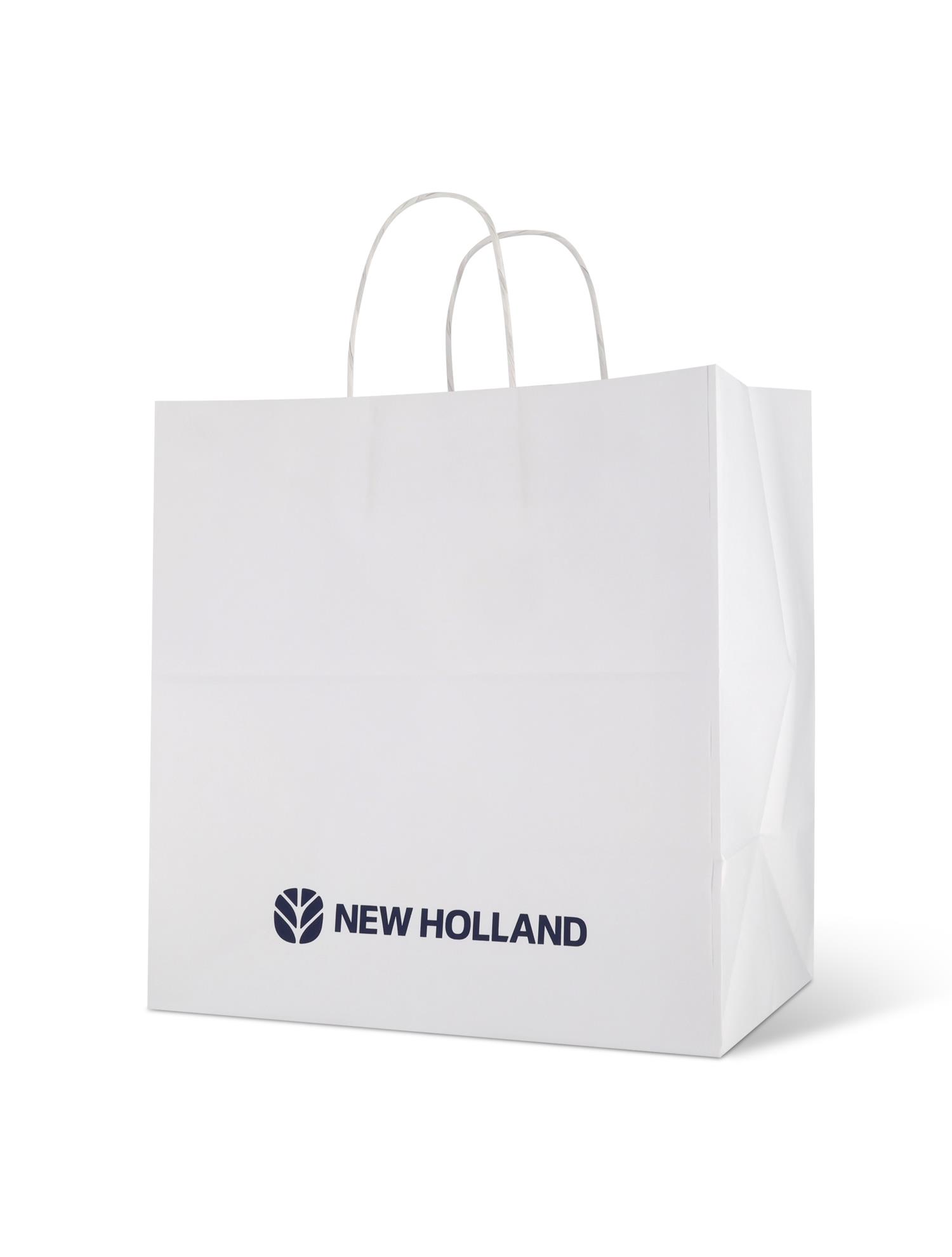 Kraft Papiertasche mit gedrehten Griffen XL