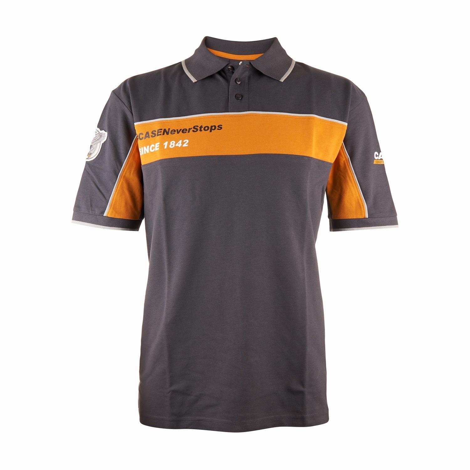Polo-Shirt "Kontrast ", grau, (Herren)
