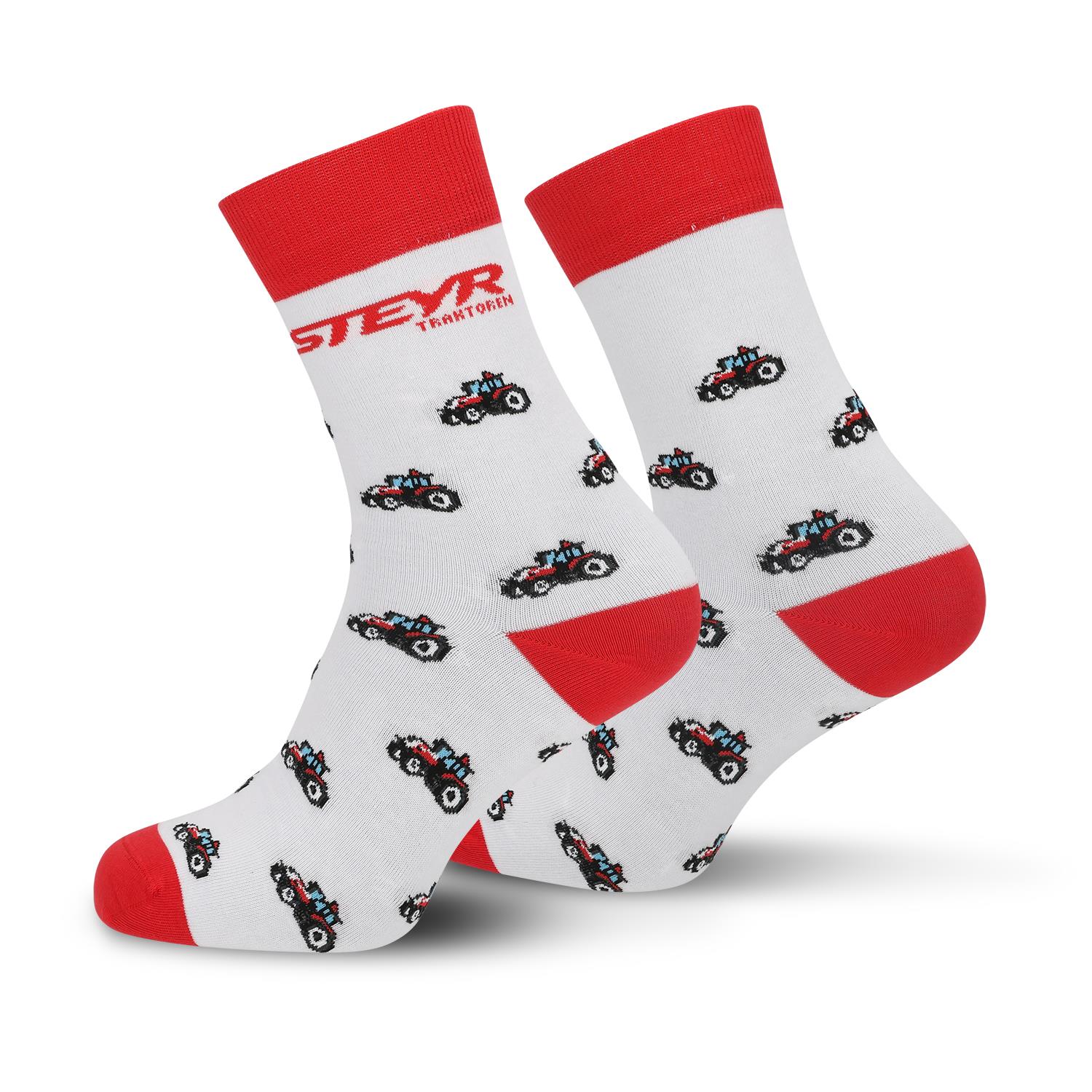 Socken "Steyr", weiß