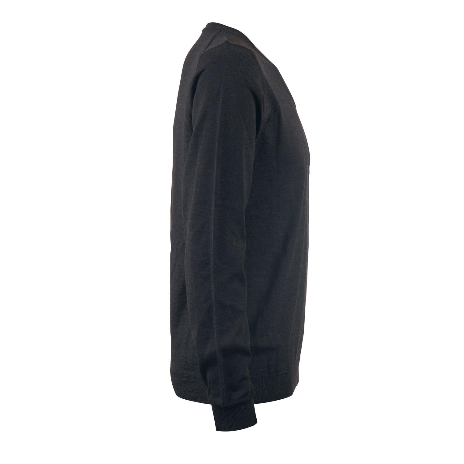 Strickpullover, schwarz, (Herren)