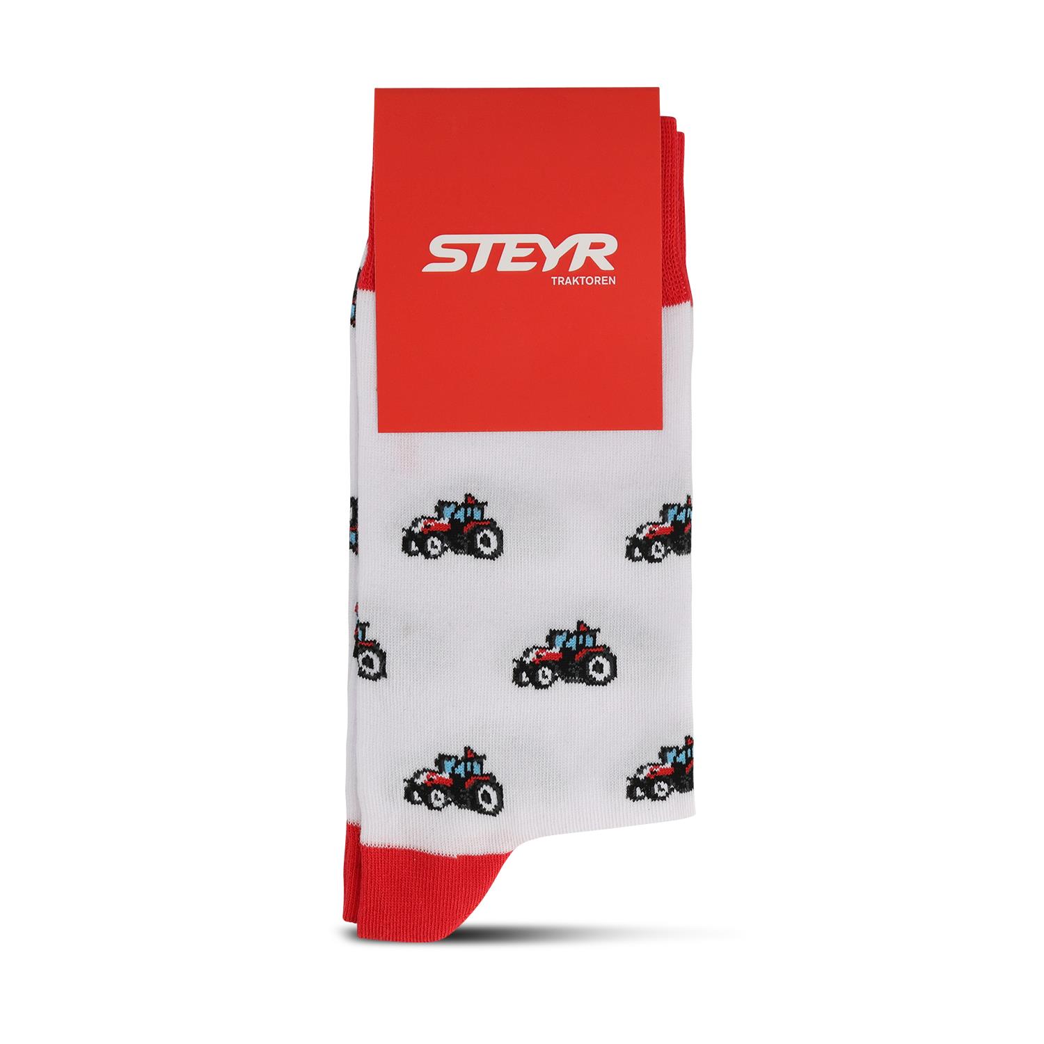 Socken "Steyr", weiß