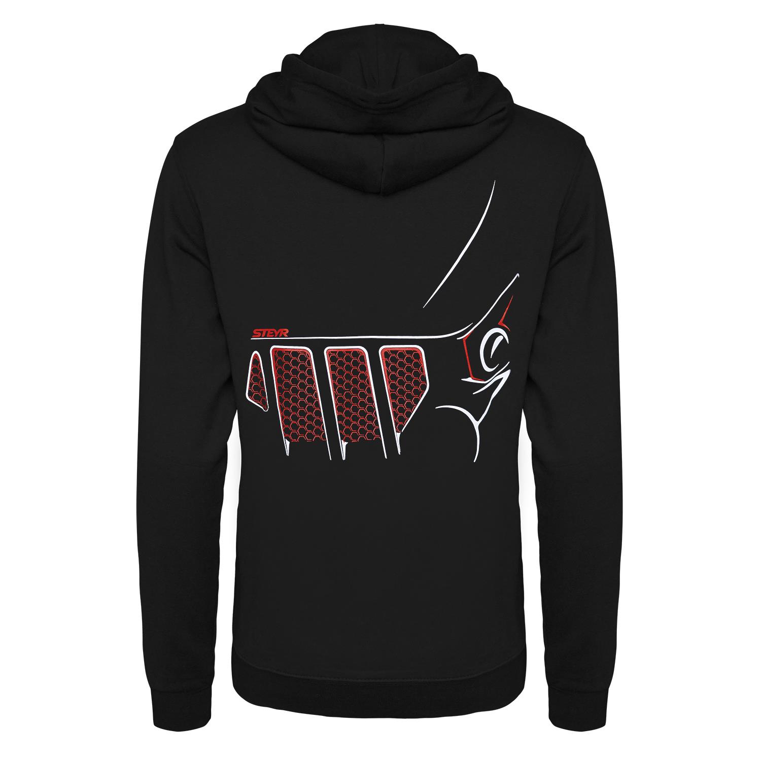 Hoodie, schwarz (Damen)