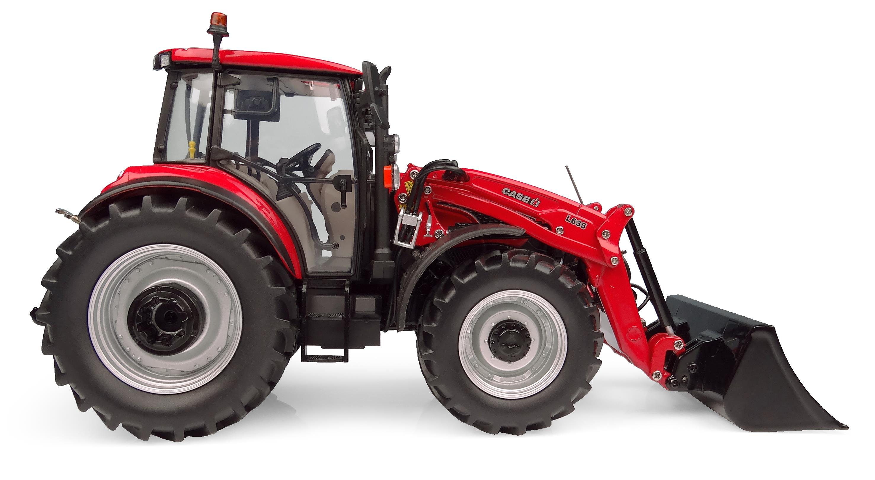 Modell Farmall 120C mit Frontlader