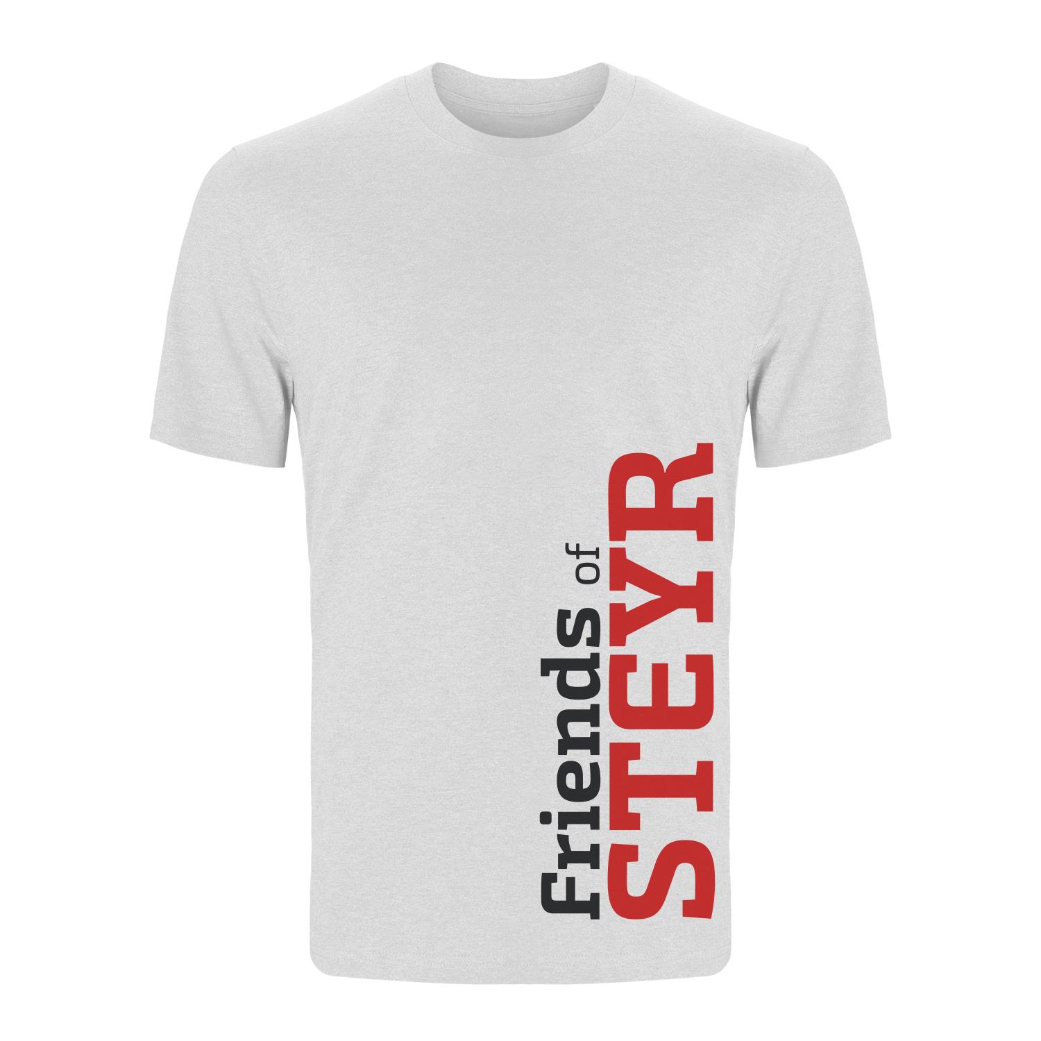 T-Shirt "Friends of Steyr", weiss