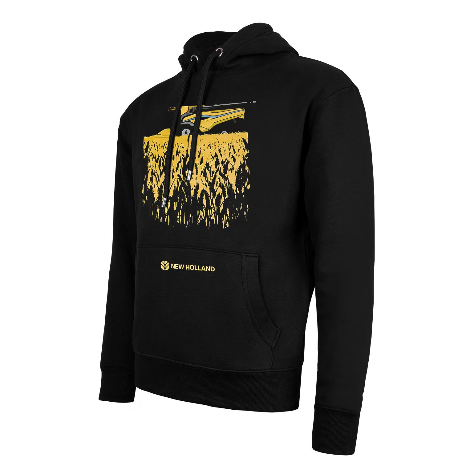 Hoodie, schwarz, (Herren)