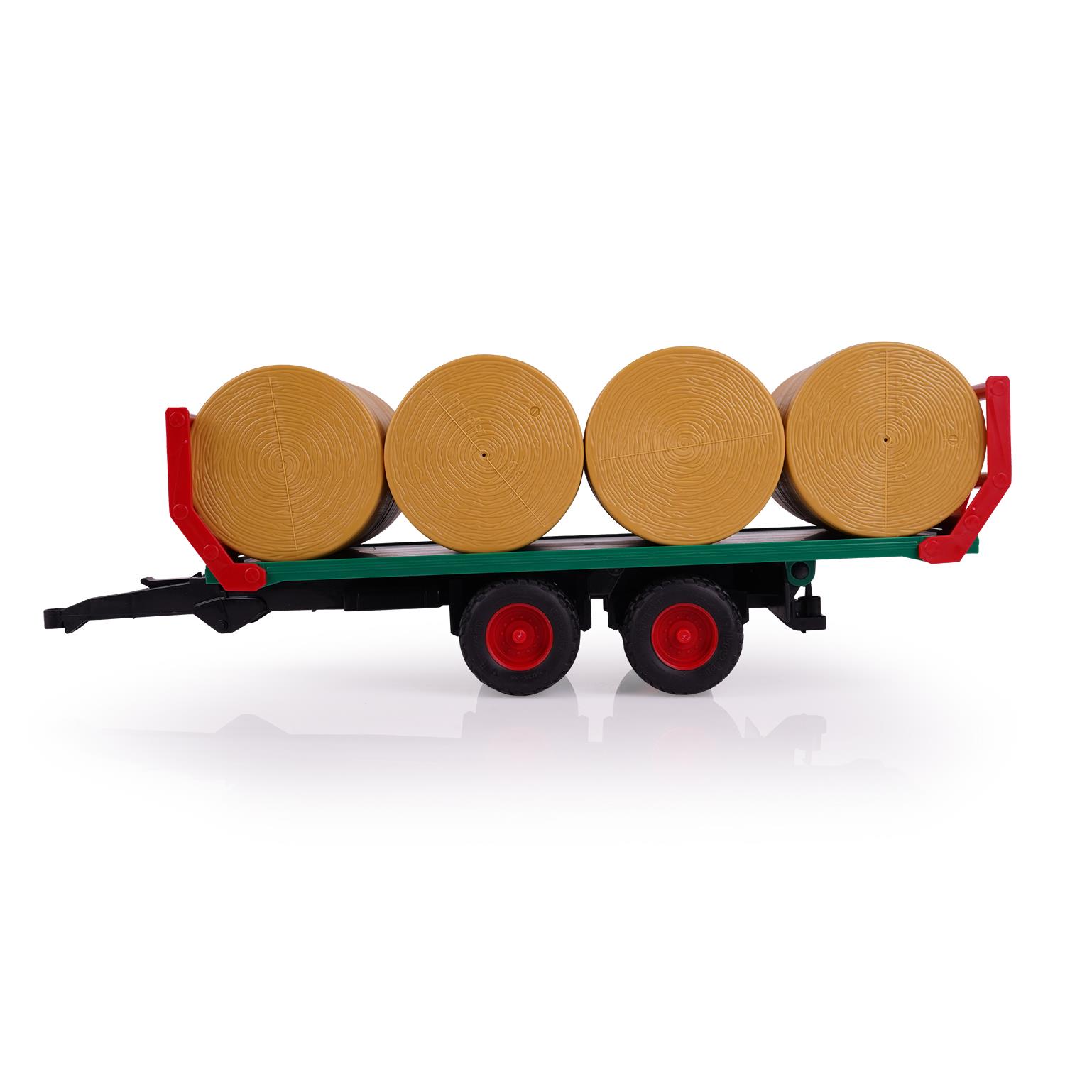 Modell Ballenanhänger mit 8 Rundballen