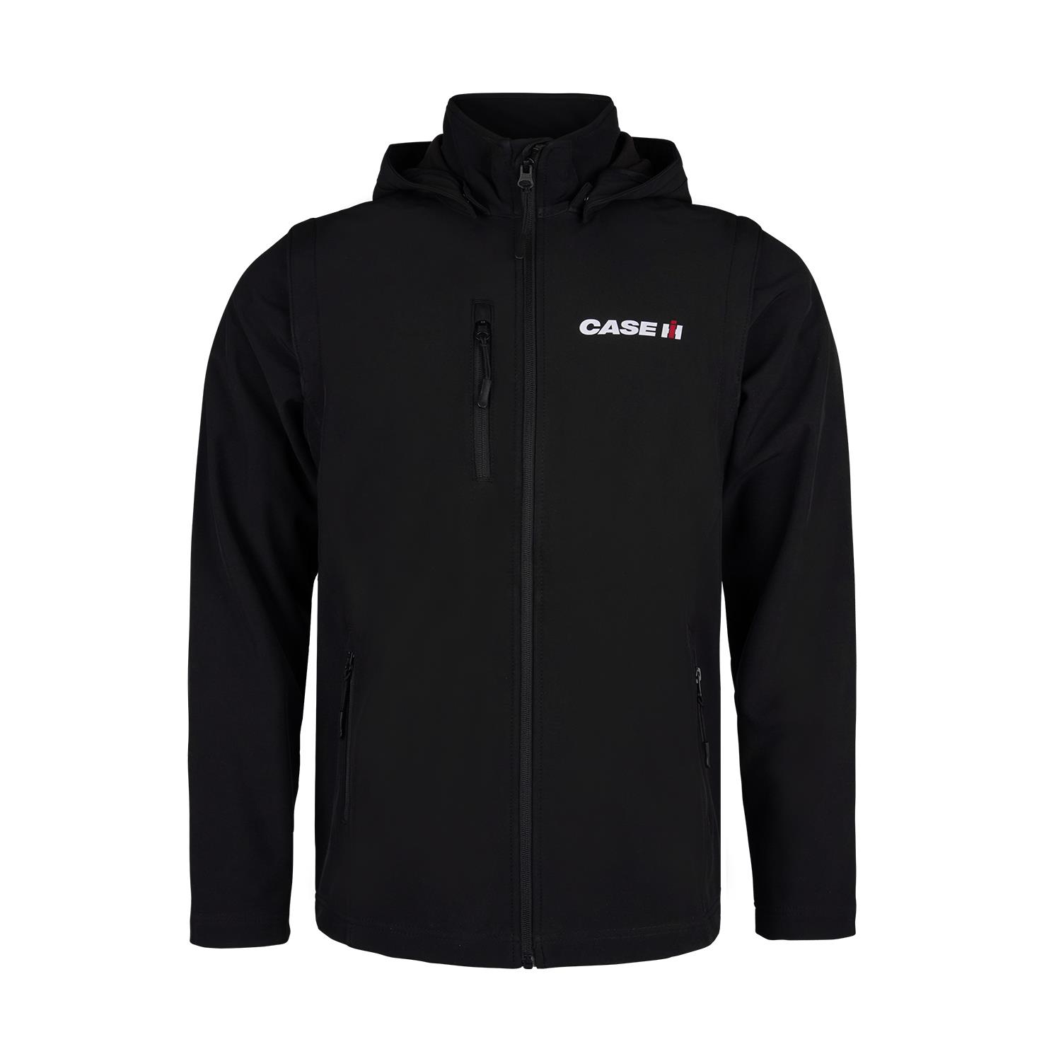 Softshell-Jacke, schwarz, (Unisex)