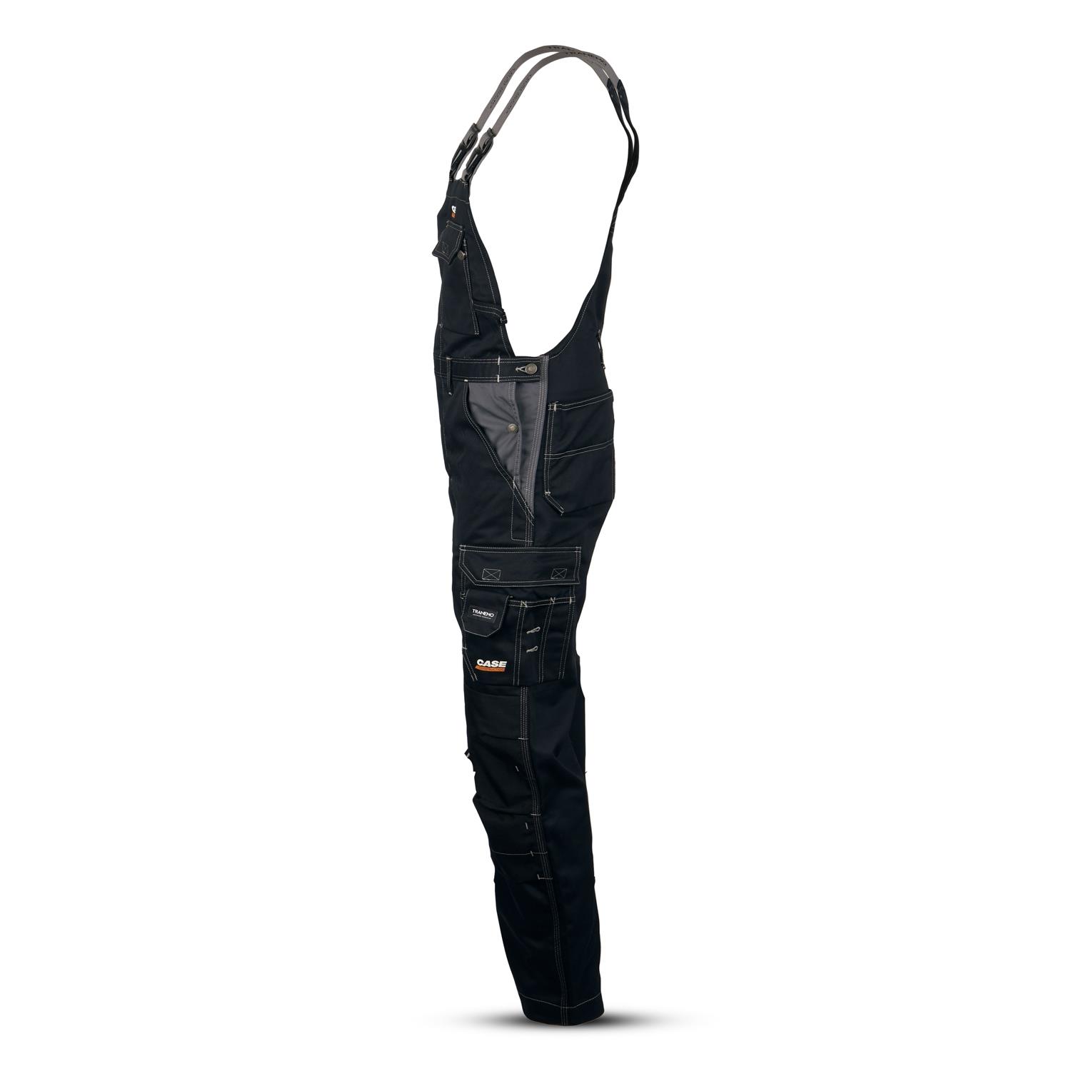Latzhose, schwarz, (Herren)