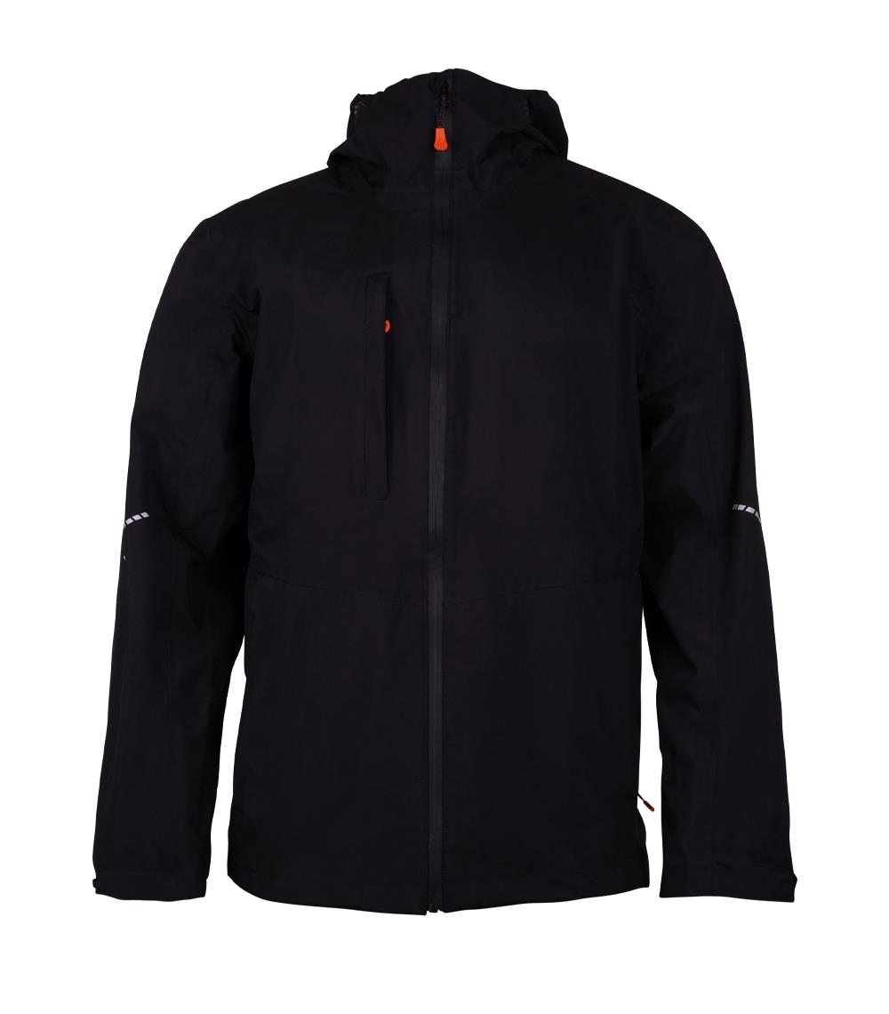 Regenjacke, schwarz, (Unisex)