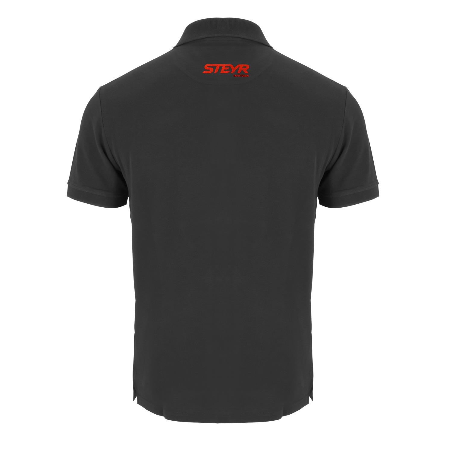 Polo-Shirt "Friends of Steyr", Herren, grau