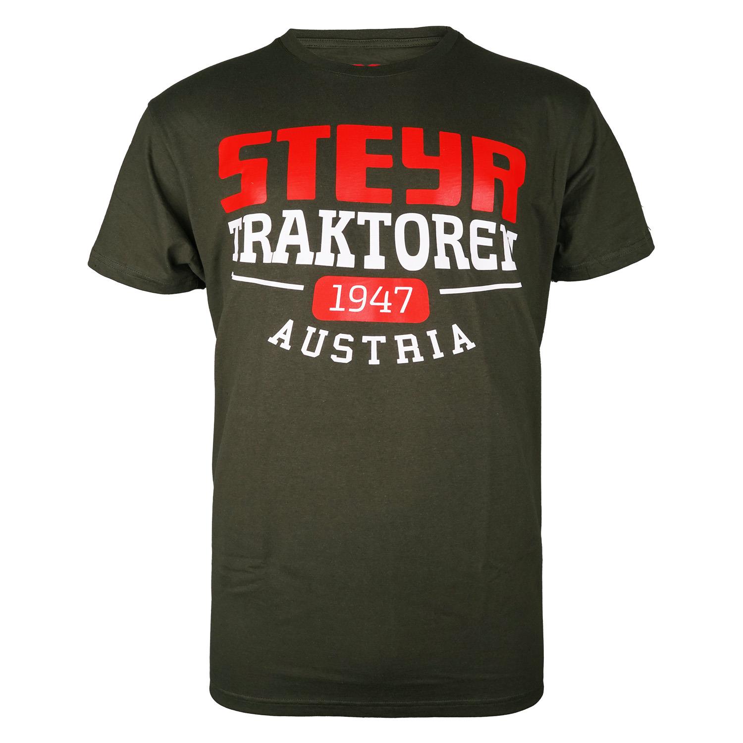 T-Shirt "Heritage", olivgrün, (Unisex)