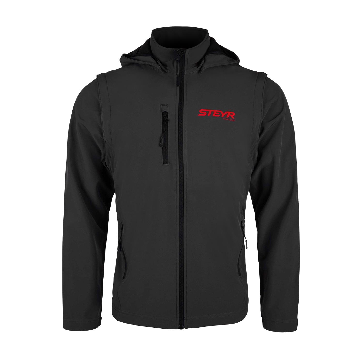 Softshell-Jacke, grau, (Unisex)