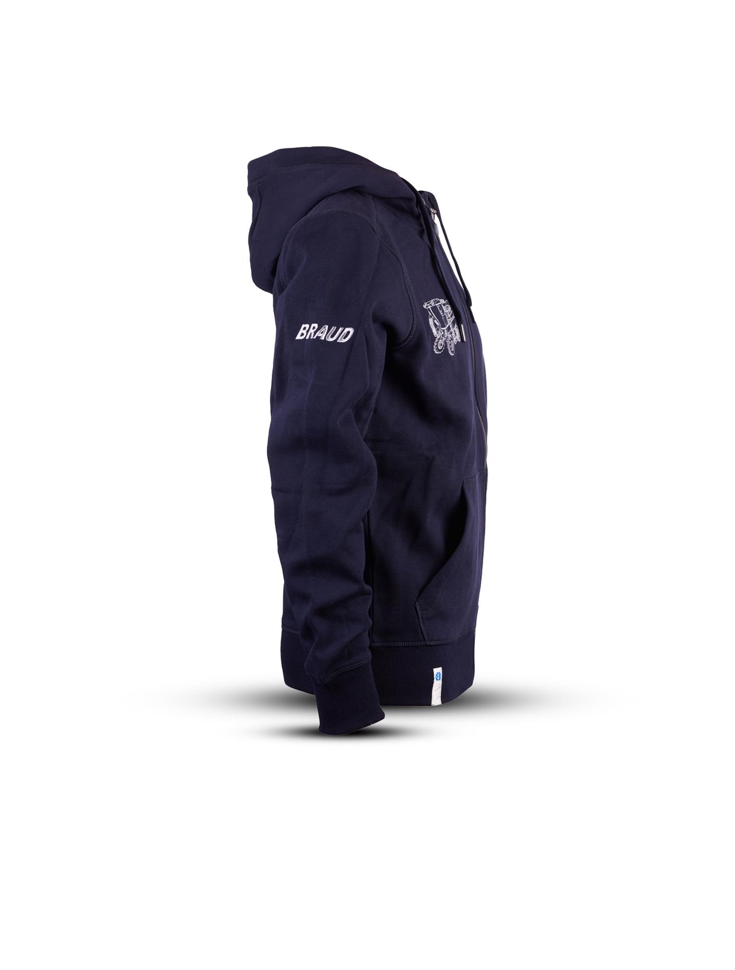 Sweatjacke "BRAUD", (Herren)