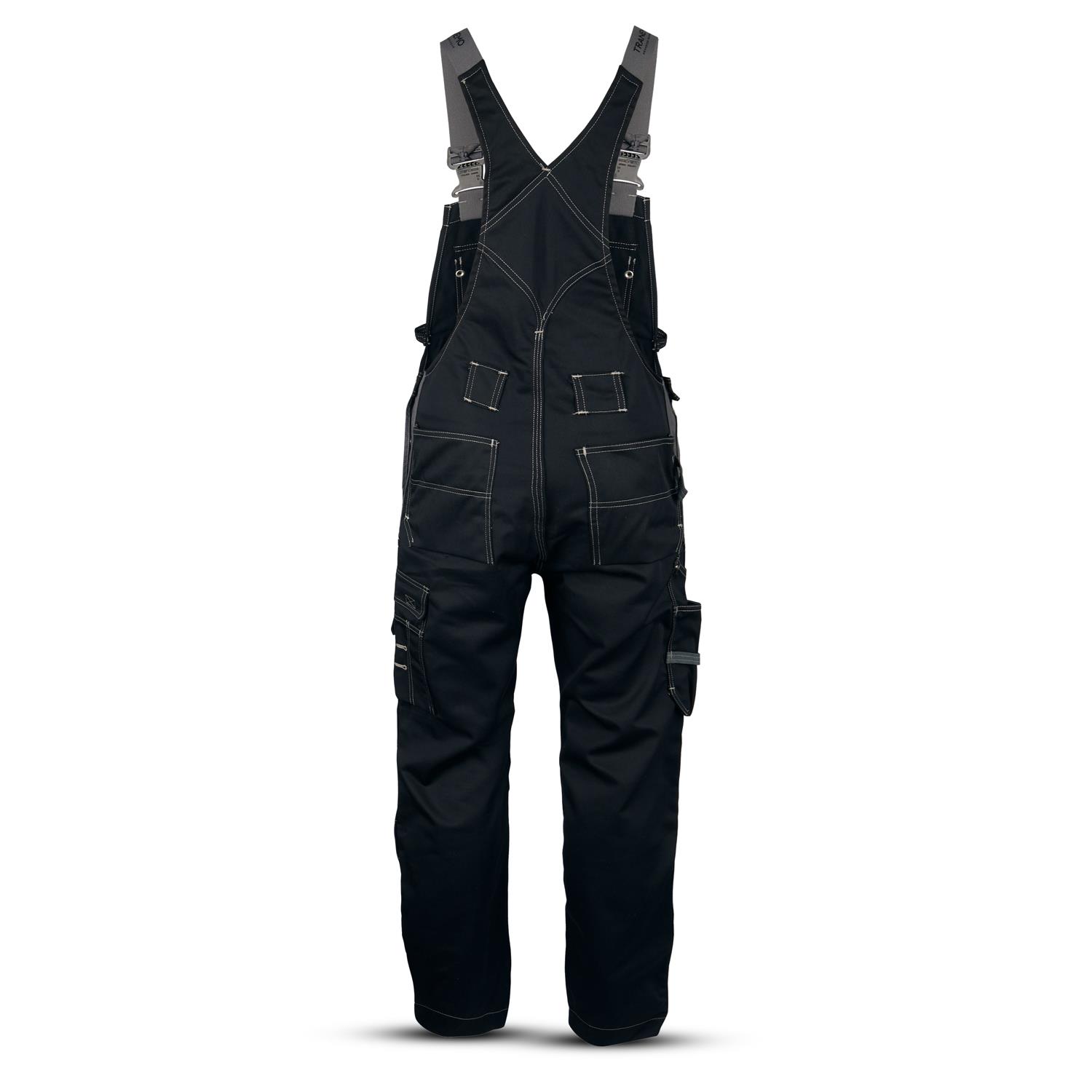 Latzhose, schwarz, (Herren)