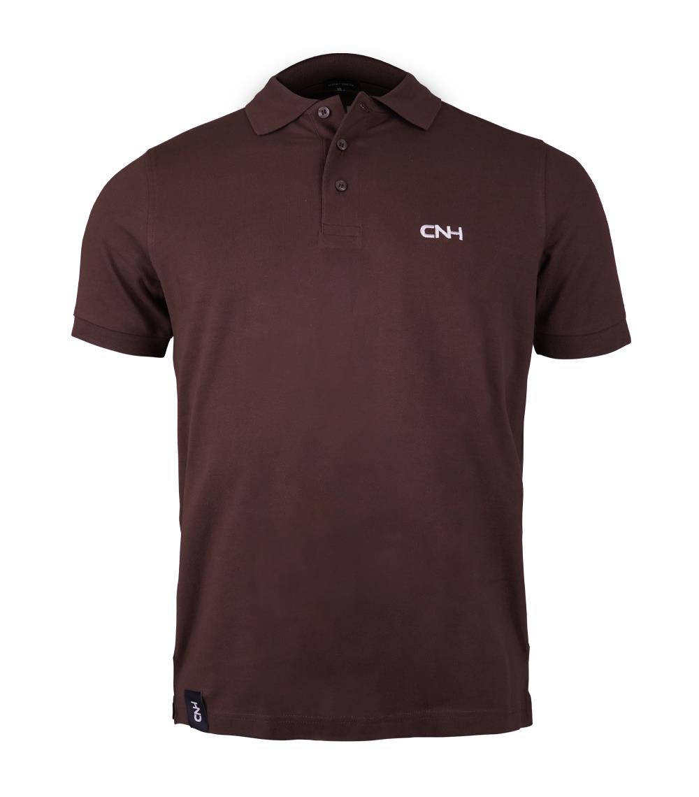 Polo-Shirt "Luxuriös", braun, (Herren)
