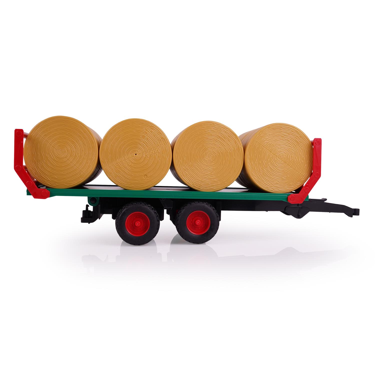 Modell Ballenanhänger mit 8 Rundballen