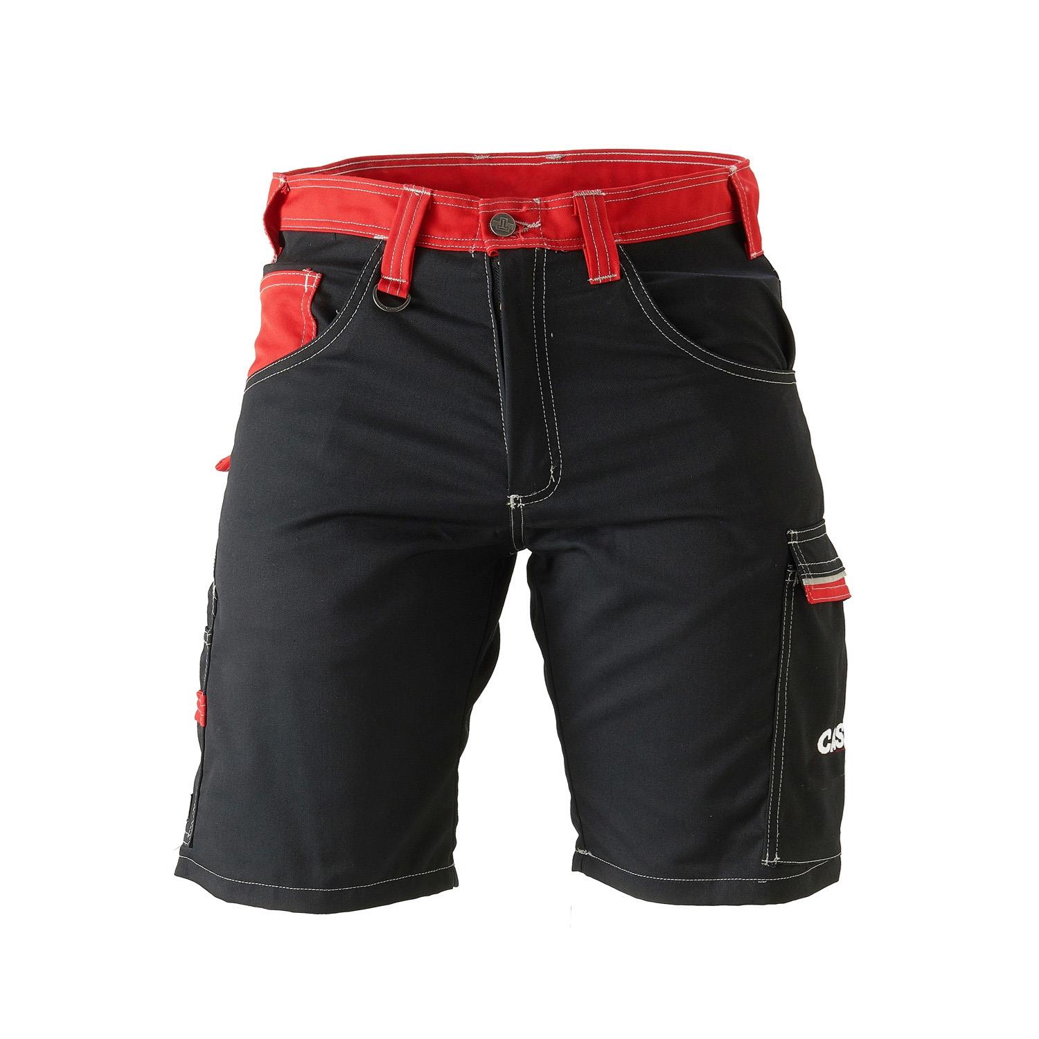 Shorts, schwarz/rot, (Herren)