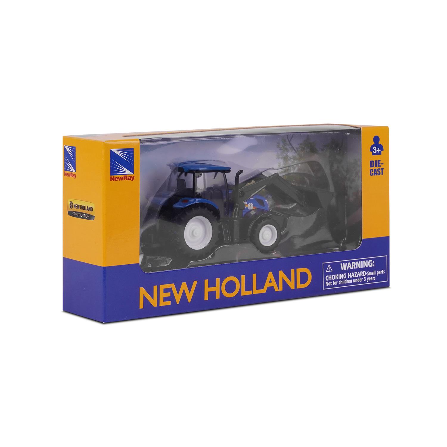 Modell 1:55 Traktor T6 mit Frontlader