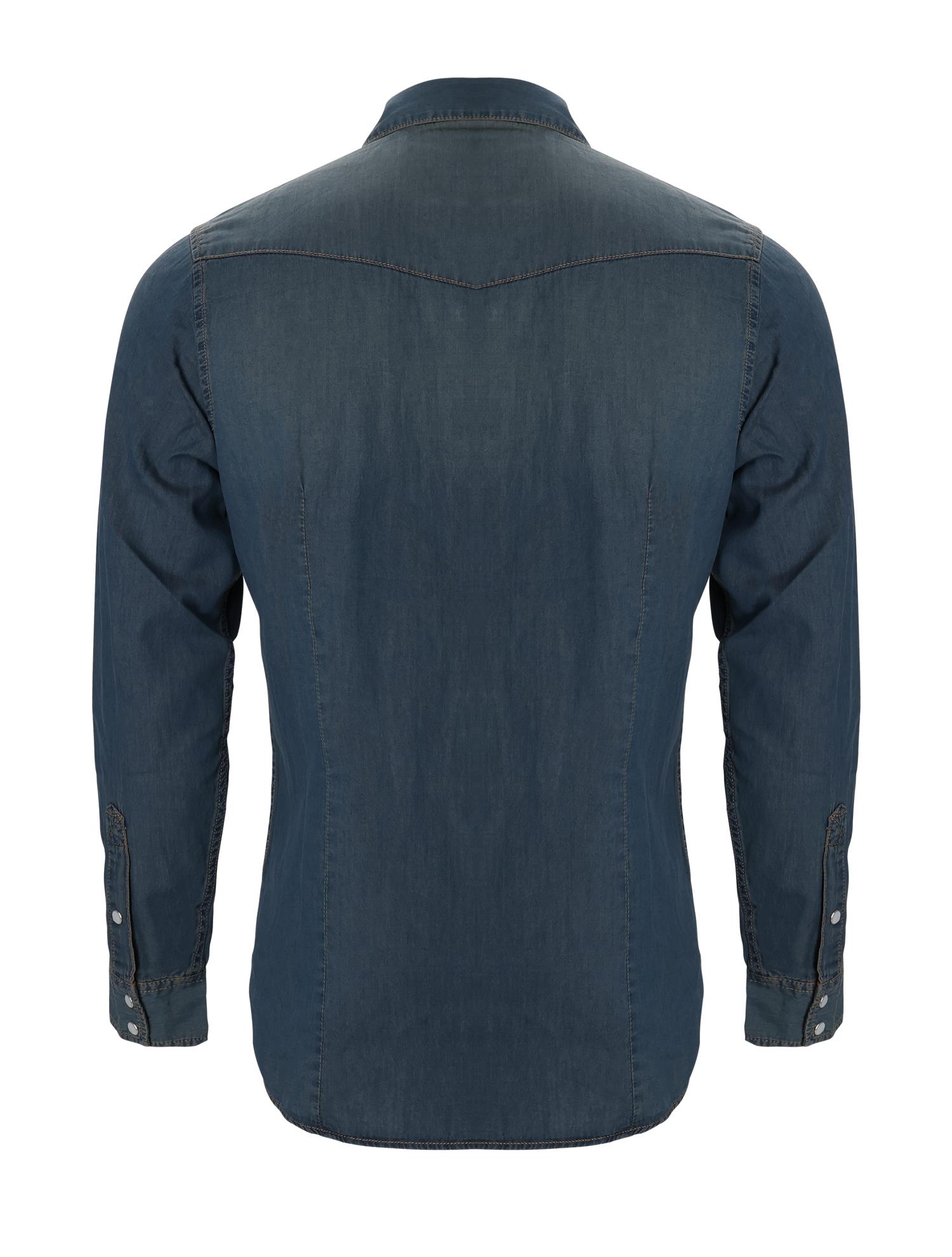 Jeanshemd, Herren