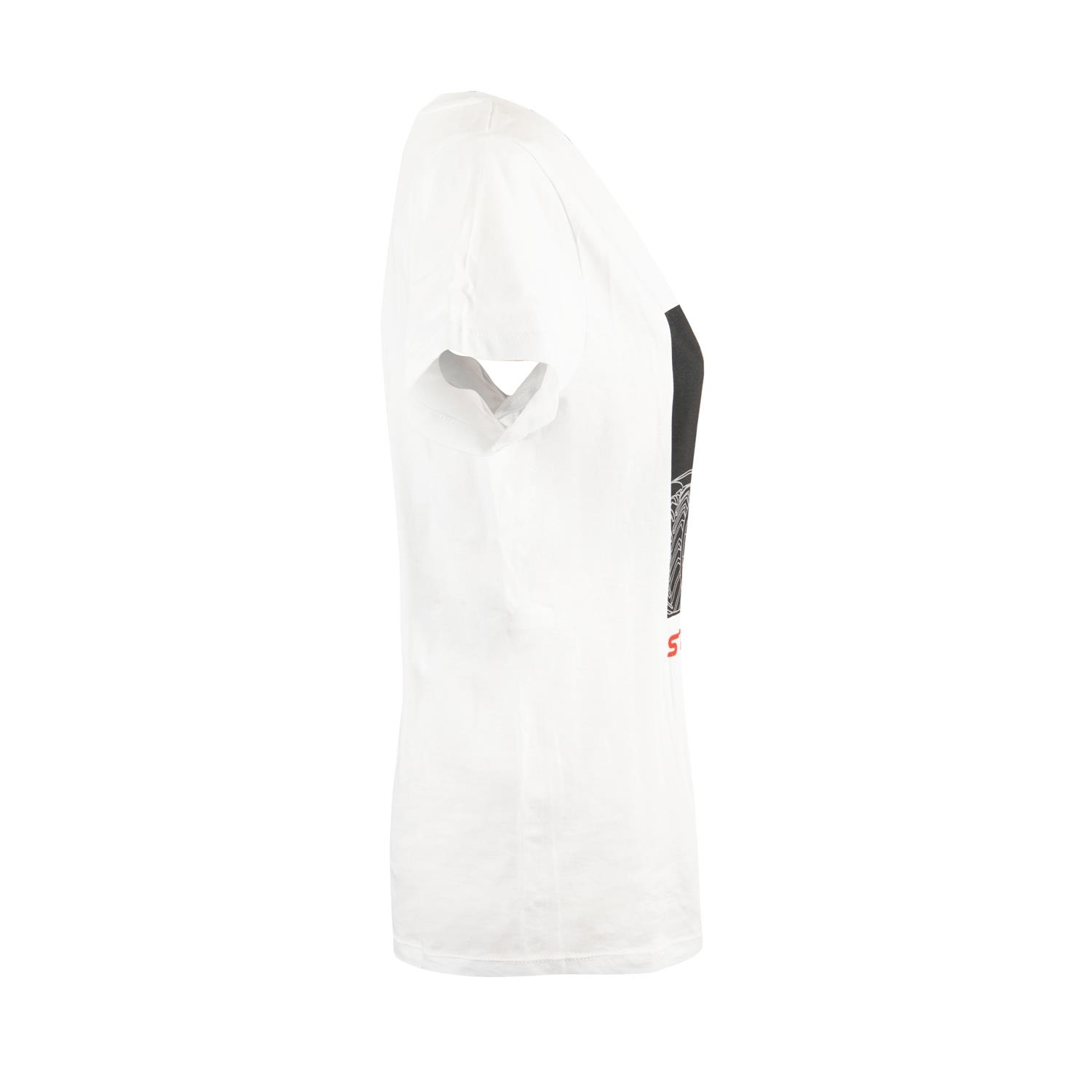 T-Shirt "Grafik", weiss, (Damen)