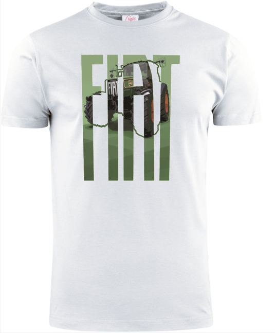 Il Trattore T-Shirt weiß