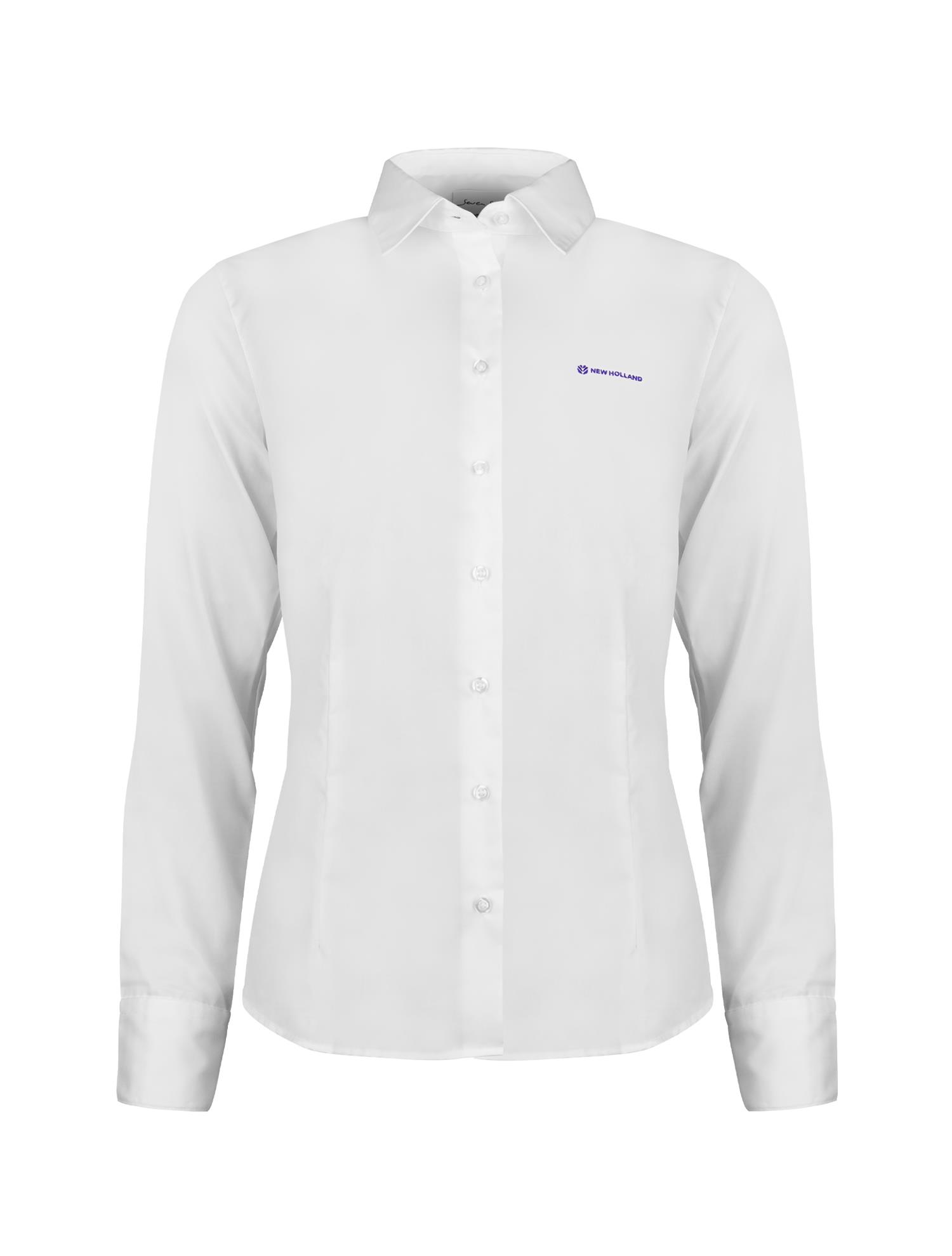 Business-Bluse, weiß, langarm, (Damen)