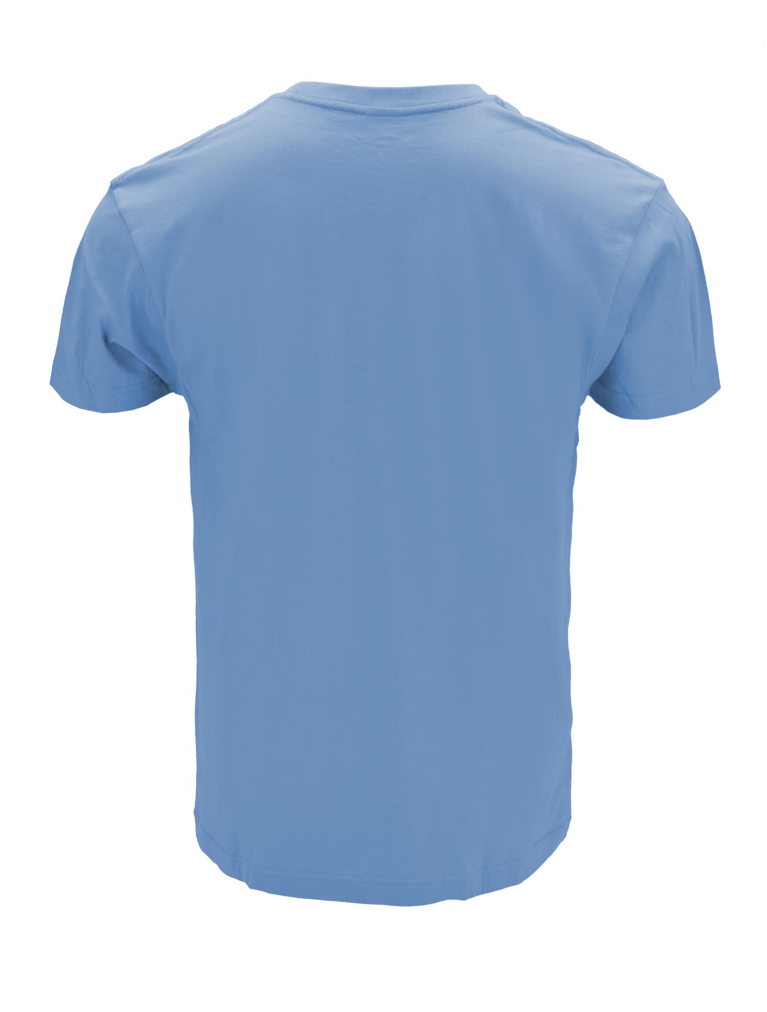 T-Shirt, hellblau, Herren