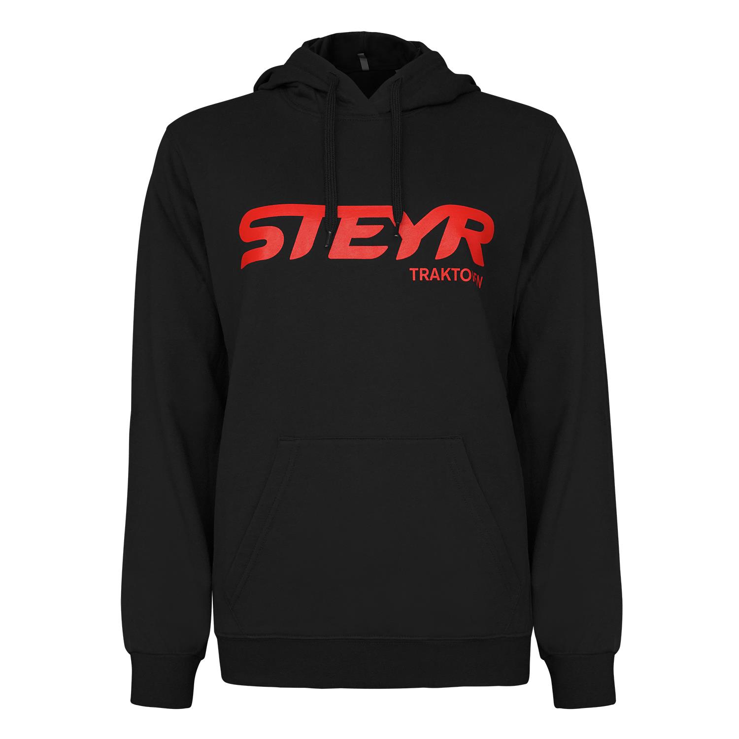 Hoodie, schwarz (Damen)