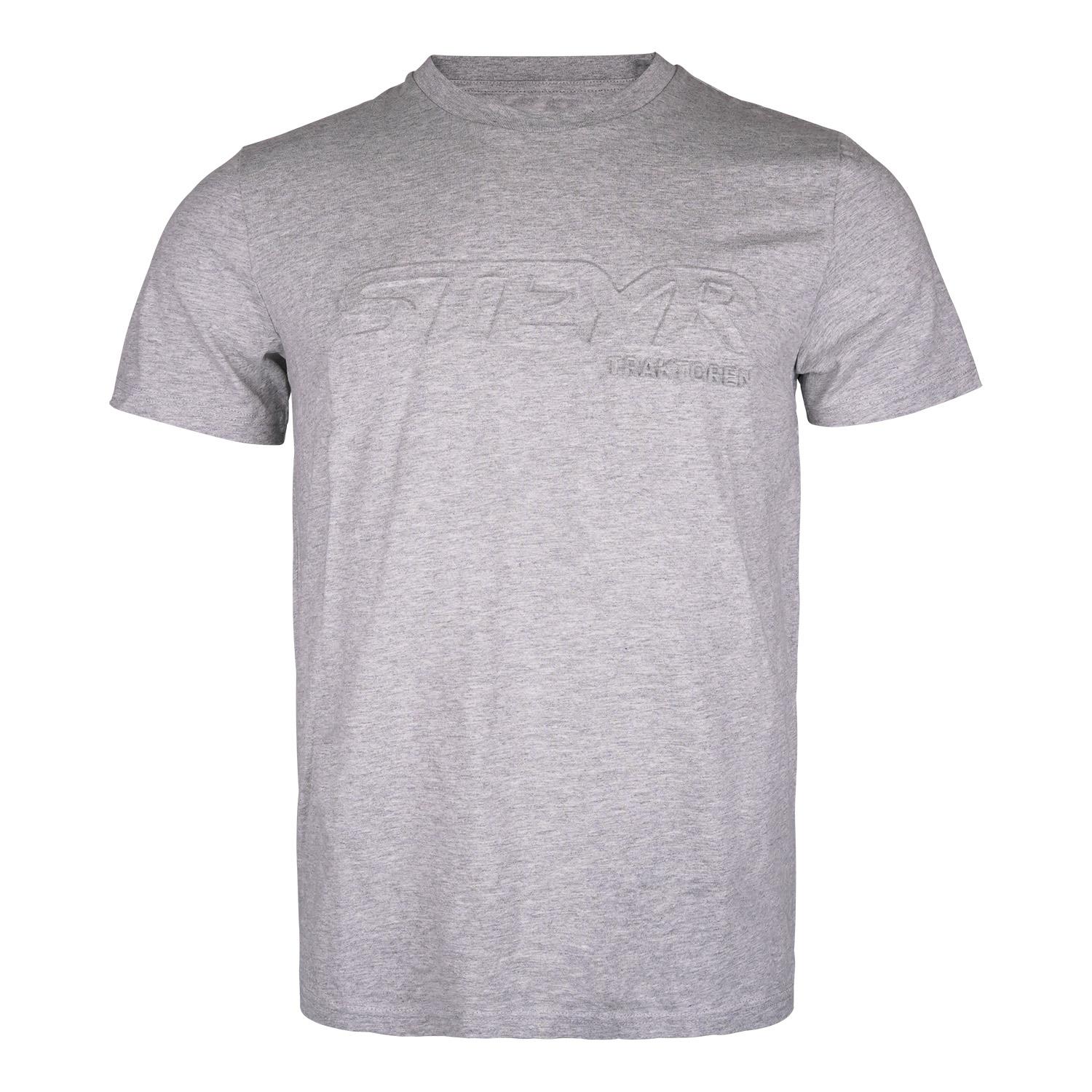 T-Shirt "Prägung", grau, (Unisex)