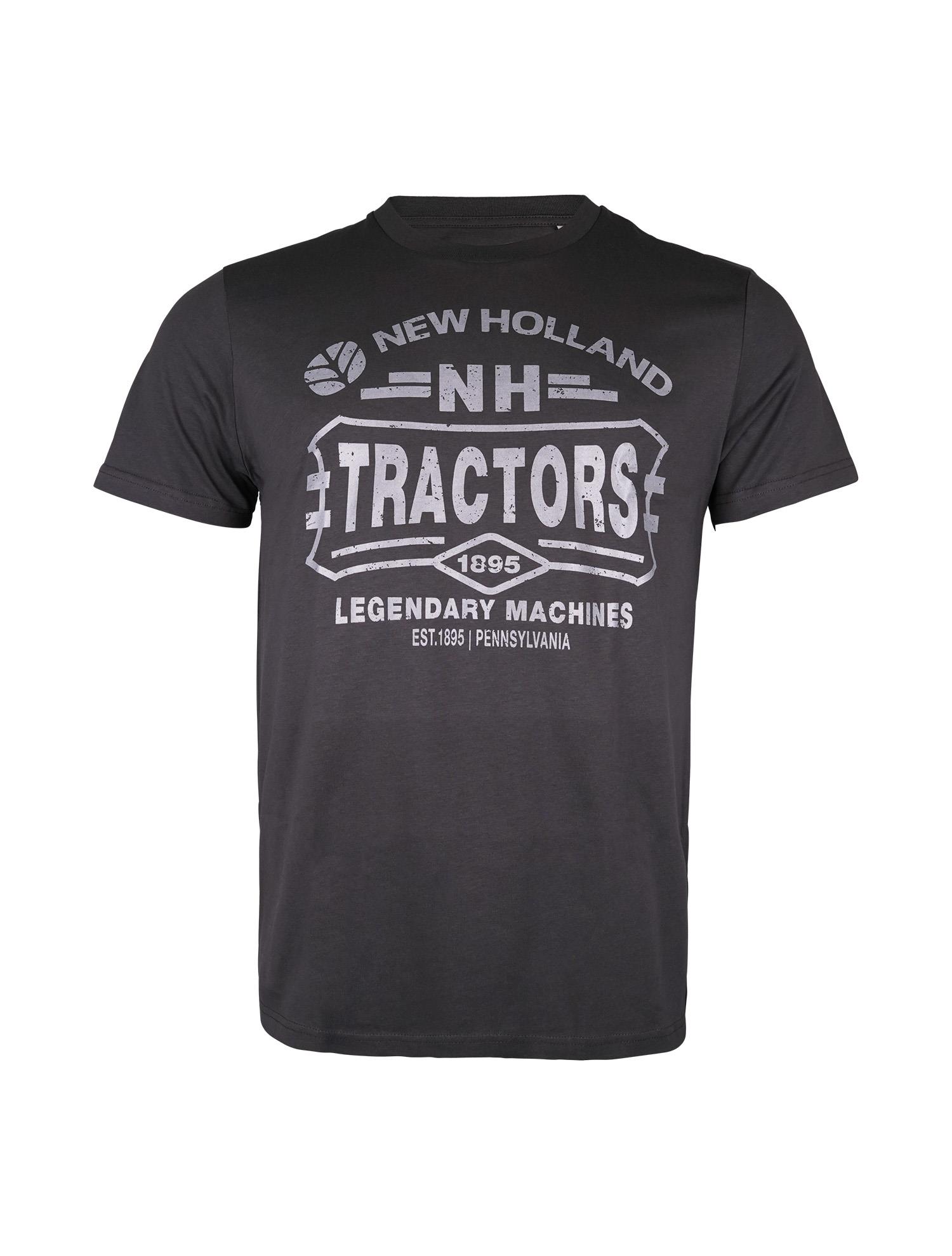 T-Shirt "Heritage Traktoren",dunkelgrau, (Hr.)