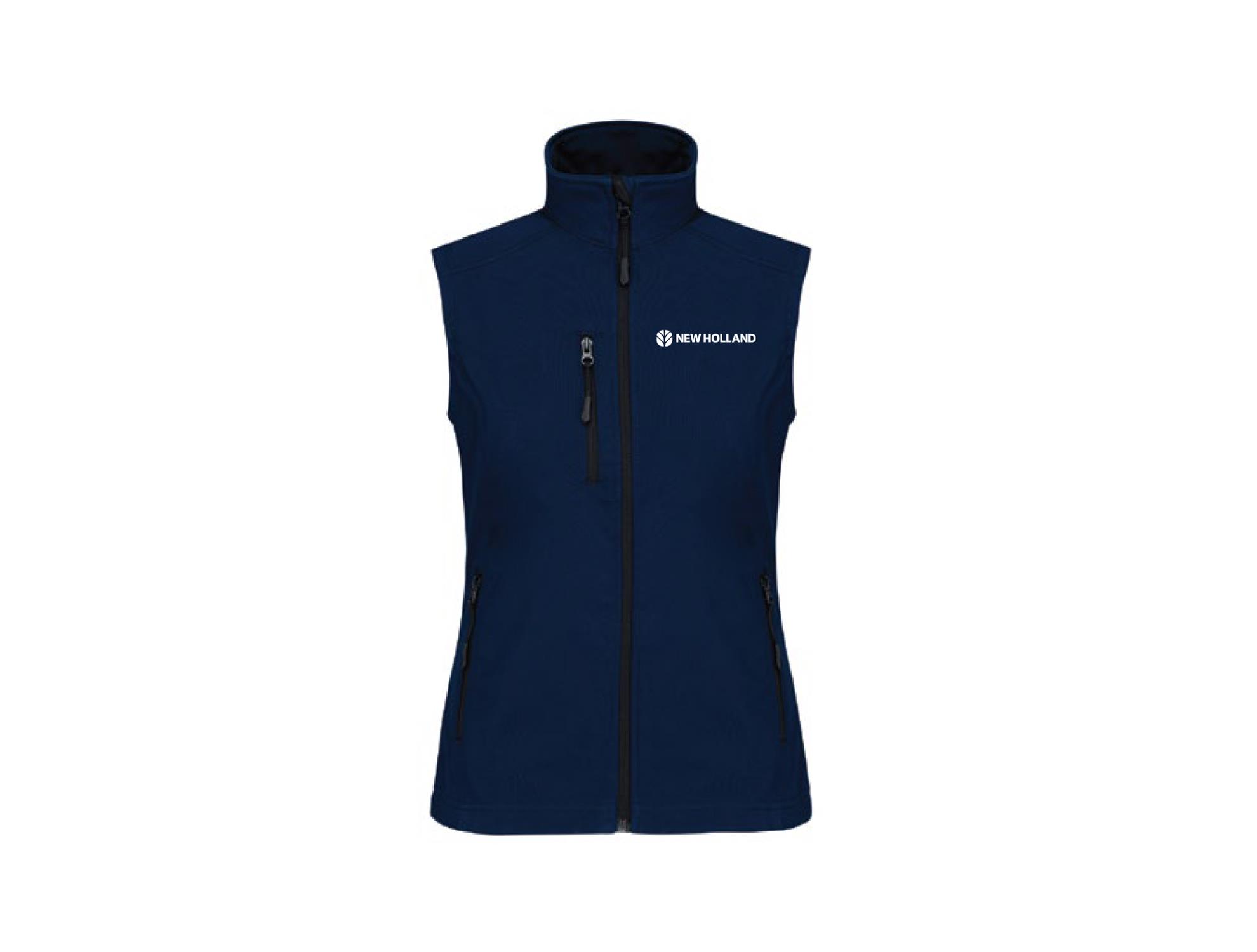 Softshell-Weste, blau, (Damen)
