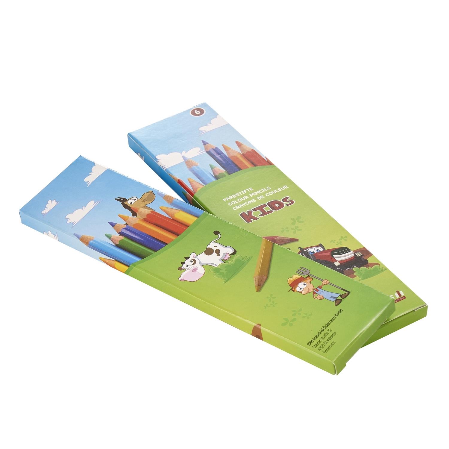 6 Buntstifte (VPE = 10 Stück)