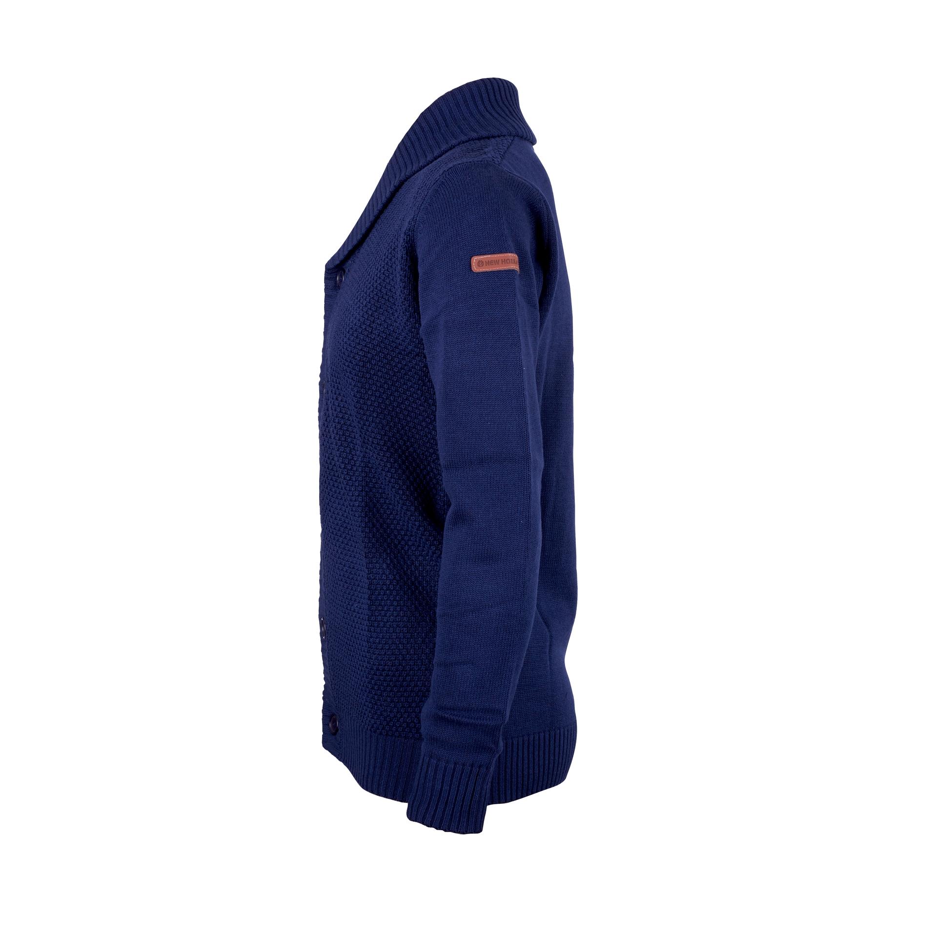 Cardigan, marineblau (Herren)