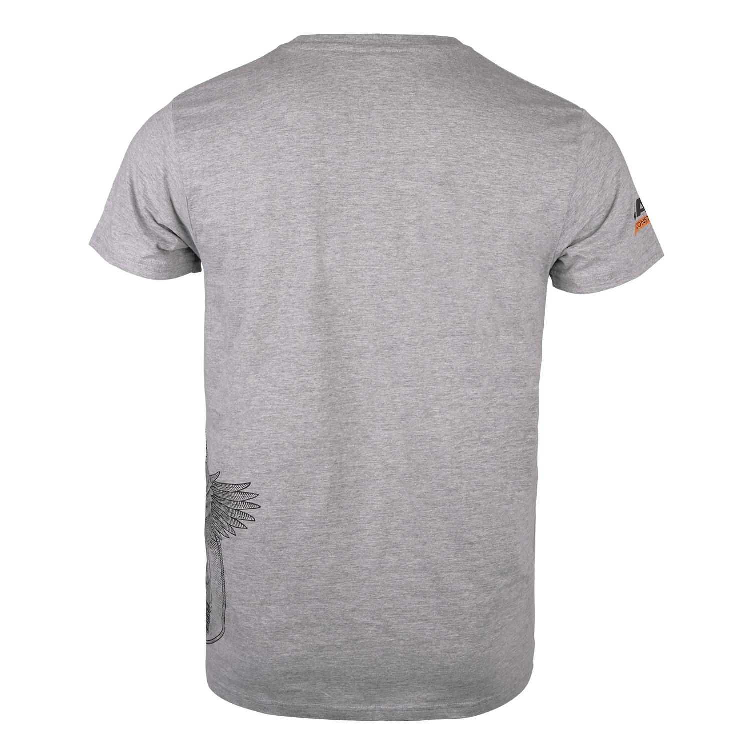 T-Shirt "Eagle", grau, (Herren)