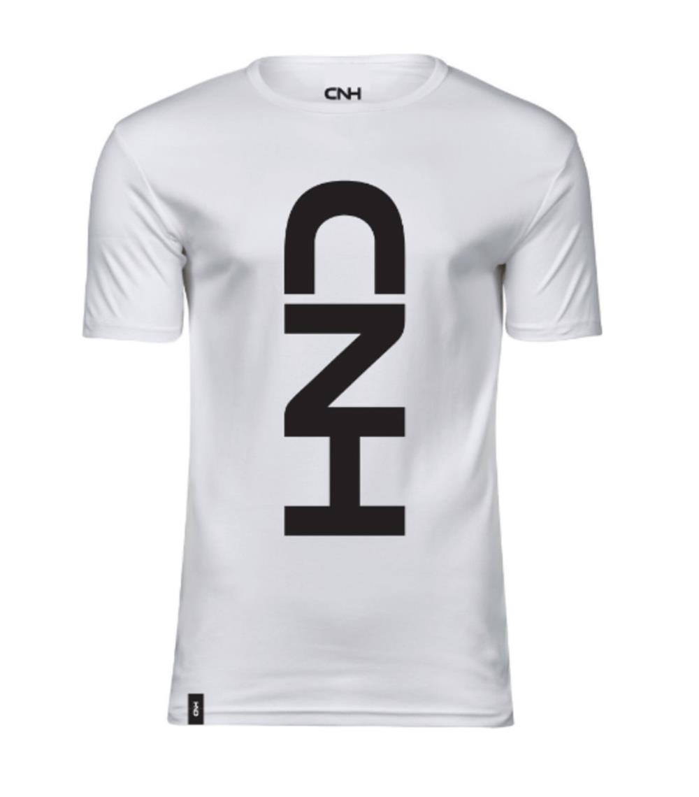 T-Shirt "CNH", weiss, (Herren)