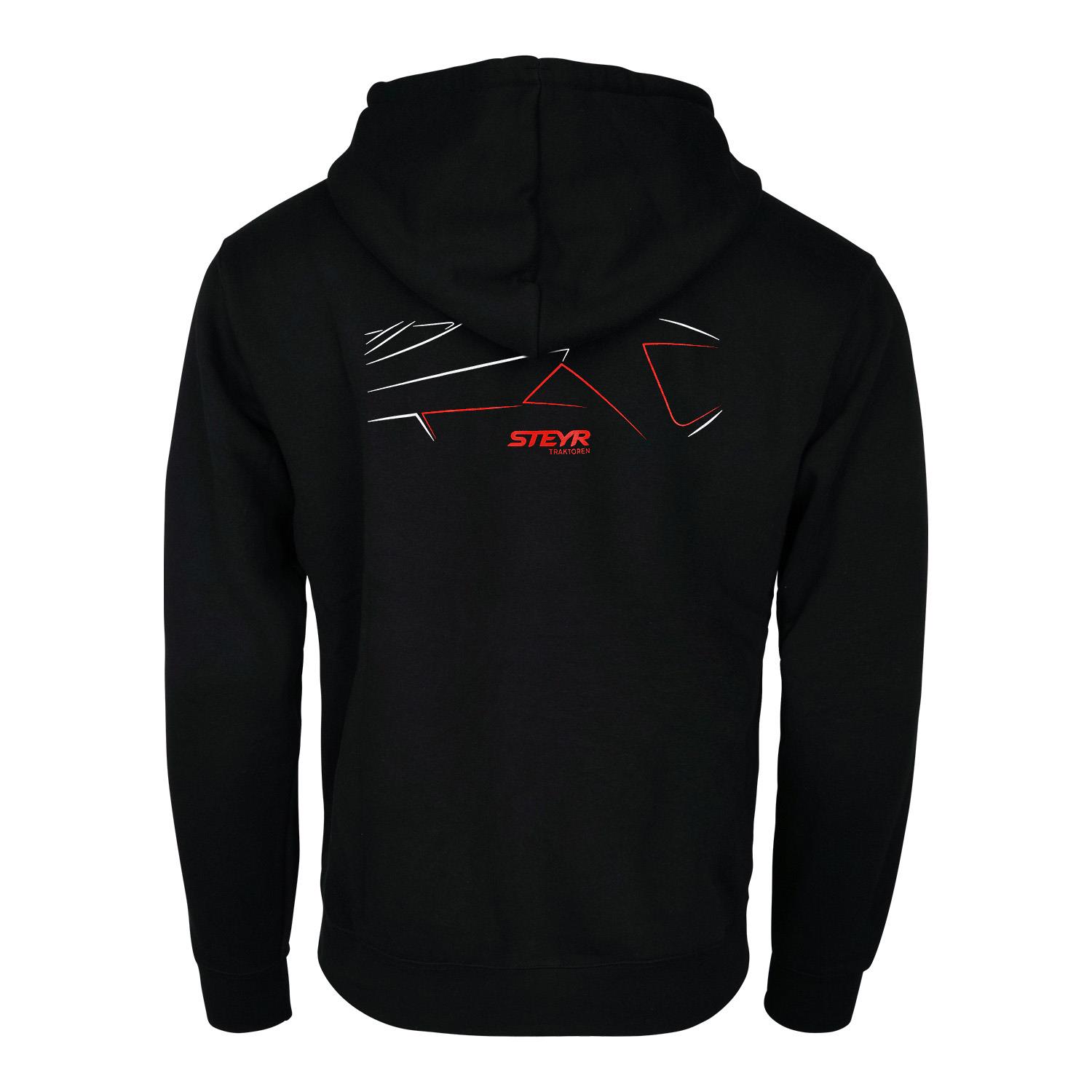 Hoodie "Grafik", schwarz, (Unisex)