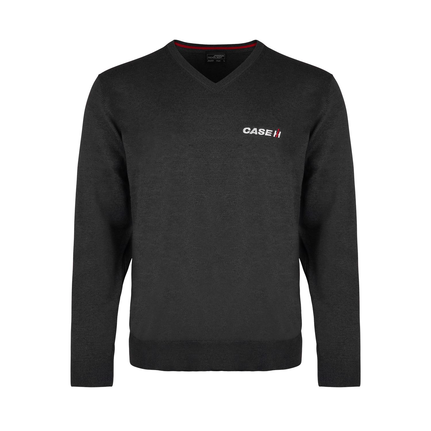 Strickpullover, grau, (Herren)