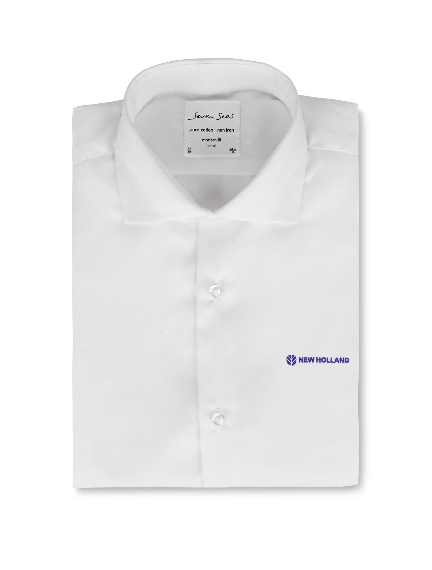Business-Hemd, weiß, langarm, (Herren)