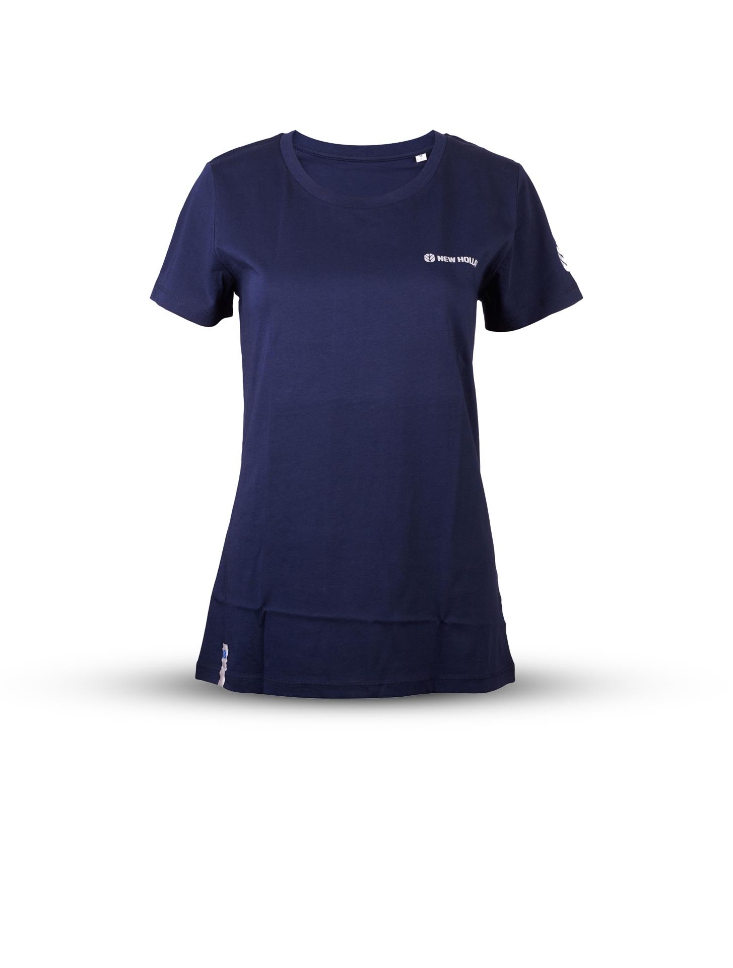 T-Shirt "Basic", blau, (Damen)