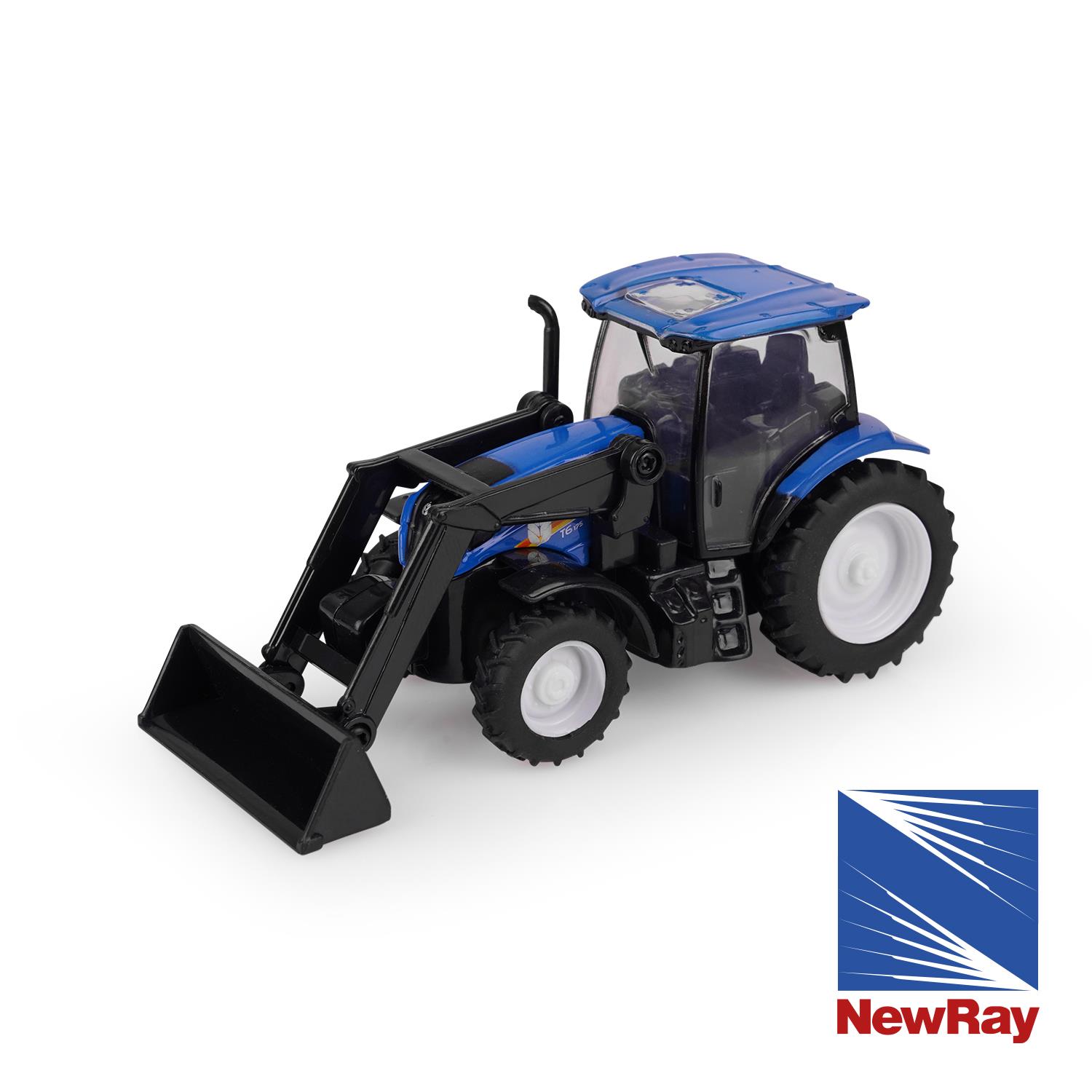 Modell 1:55 Traktor T6 mit Frontlader