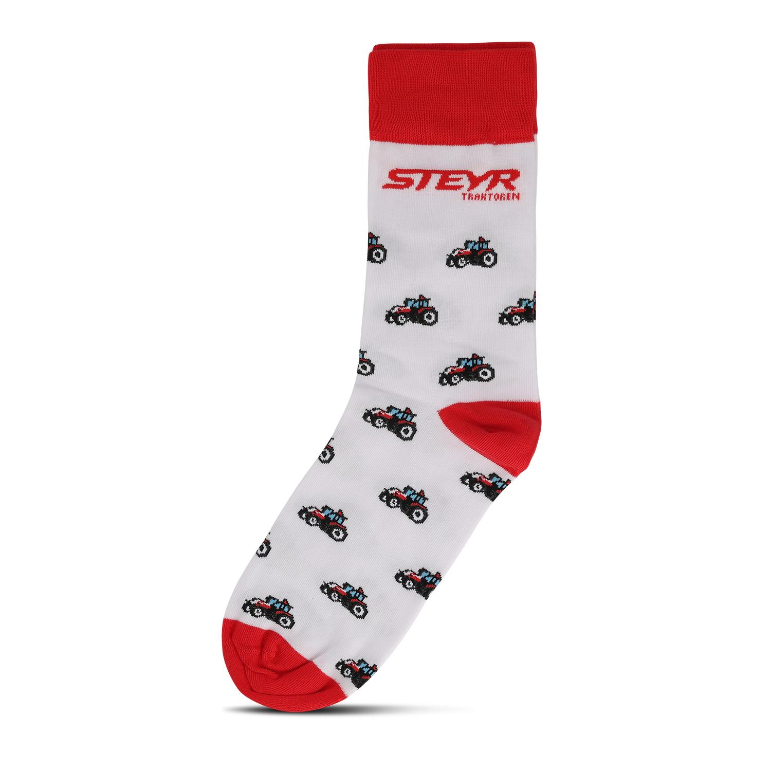 Socken "Steyr", weiß